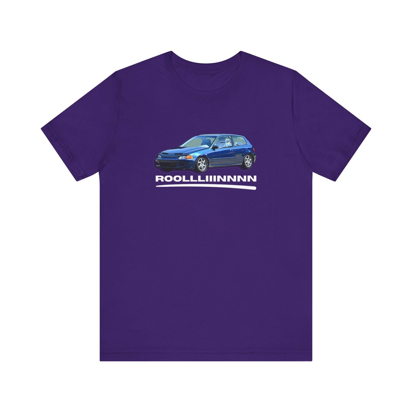 Unisex Jersey Short Sleeve Rolllllin Civic Hatchback Appreciation T-Shirt