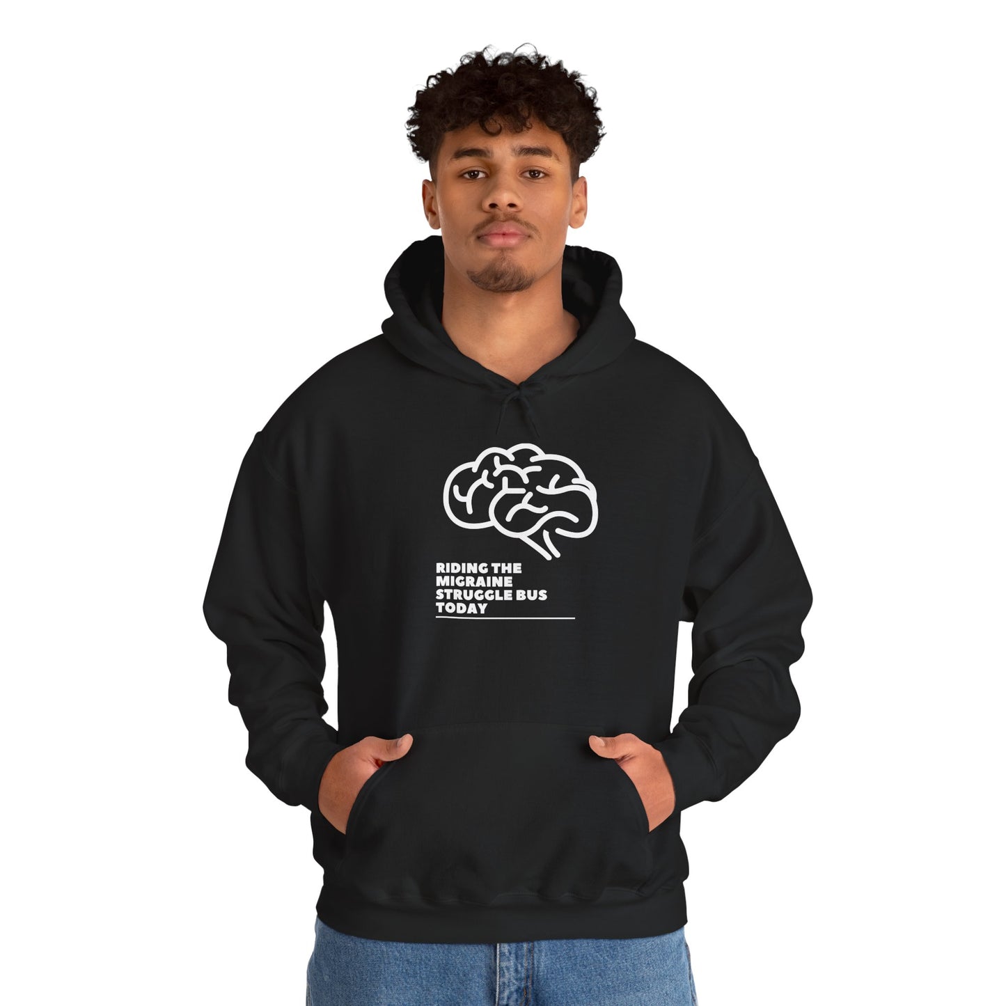 Migraine Day Invisible Illness Warrior Hooded Sweatshirt