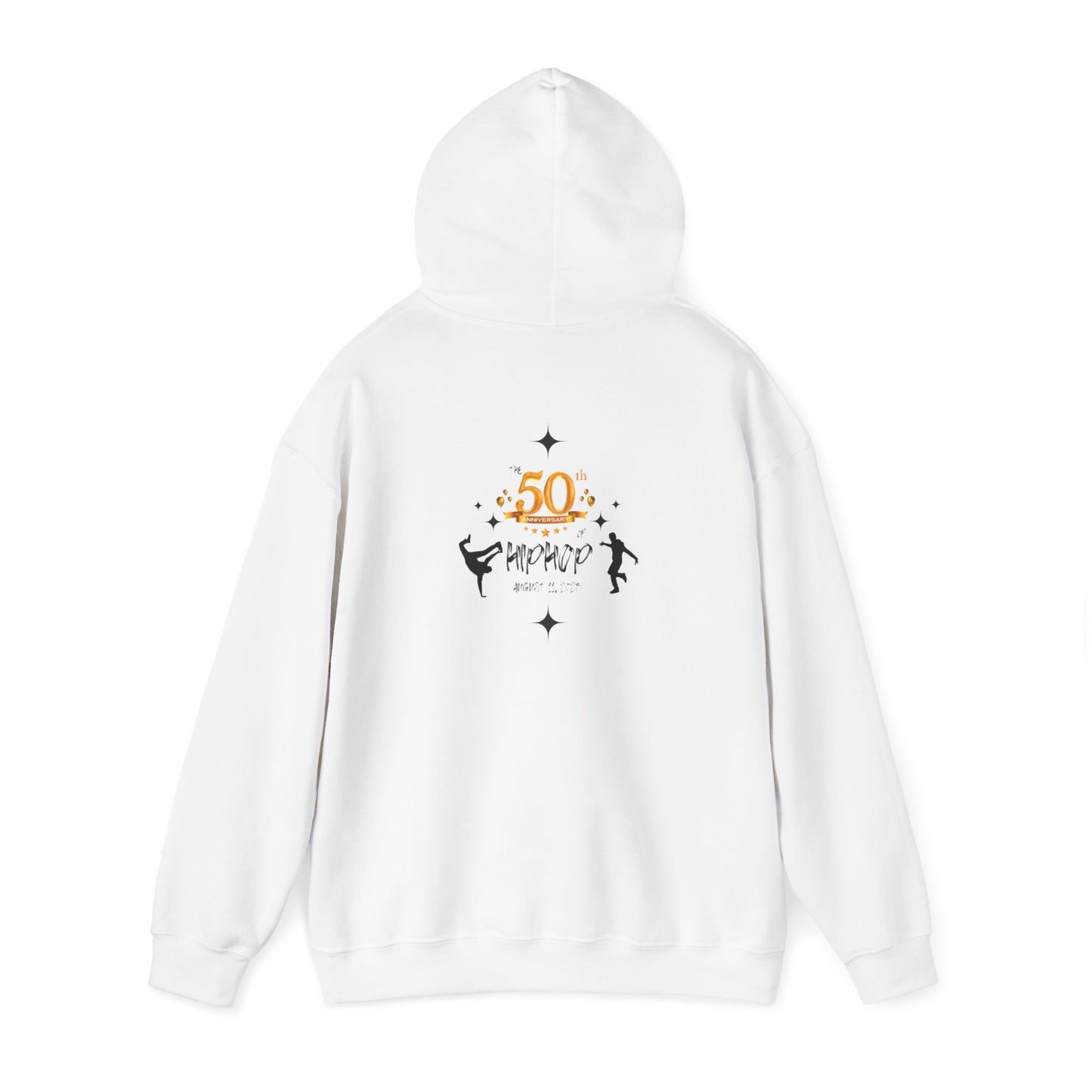 Unisex Heavy Blend™ 50th Anniversary of HipHop August 11, 2023 Commemorate 50 Years Hooded Sweatshirt