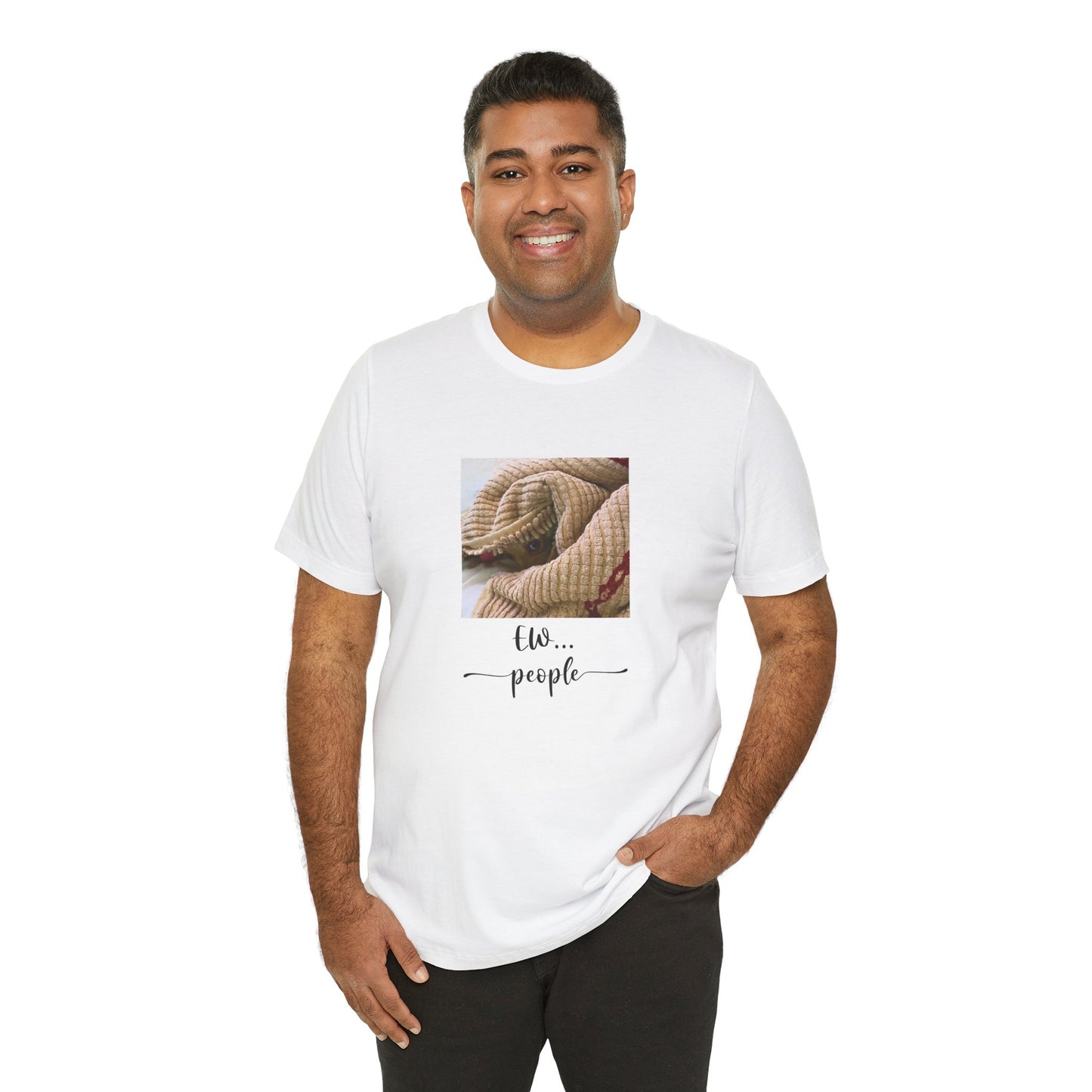Unisex EW People Introvert Hiding Chihuahua T-Shirt