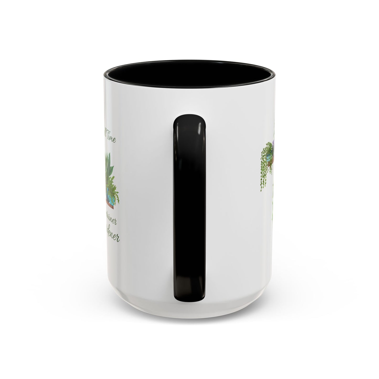 11oz/15oz Garden Themed Full Time Container Gardener Plant Parent Coffee Mug