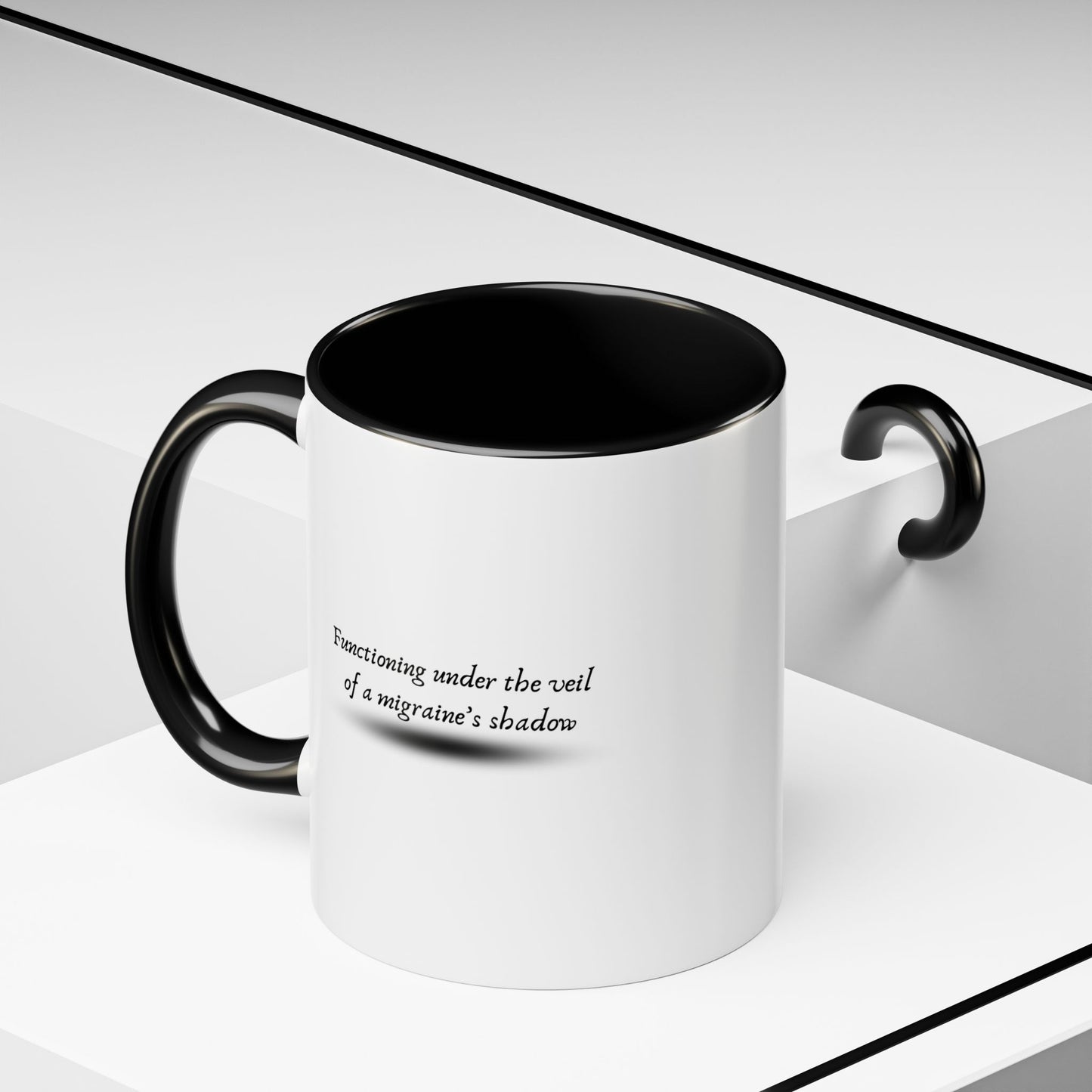 11oz/15oz Migraine Day Invisible Illness Warrior Functioning Under The Veil of a Migraines Shadow Coffee Mug