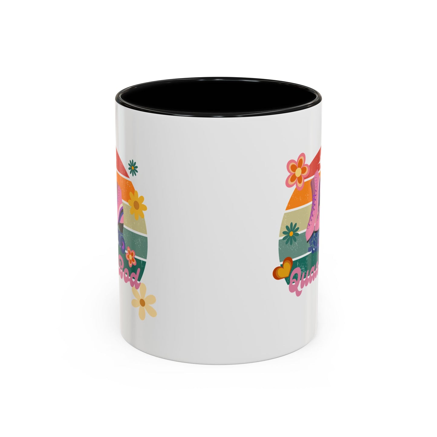 11oz/15oz Retro Vibes Roller Skate Quad Bod Coffee Mug