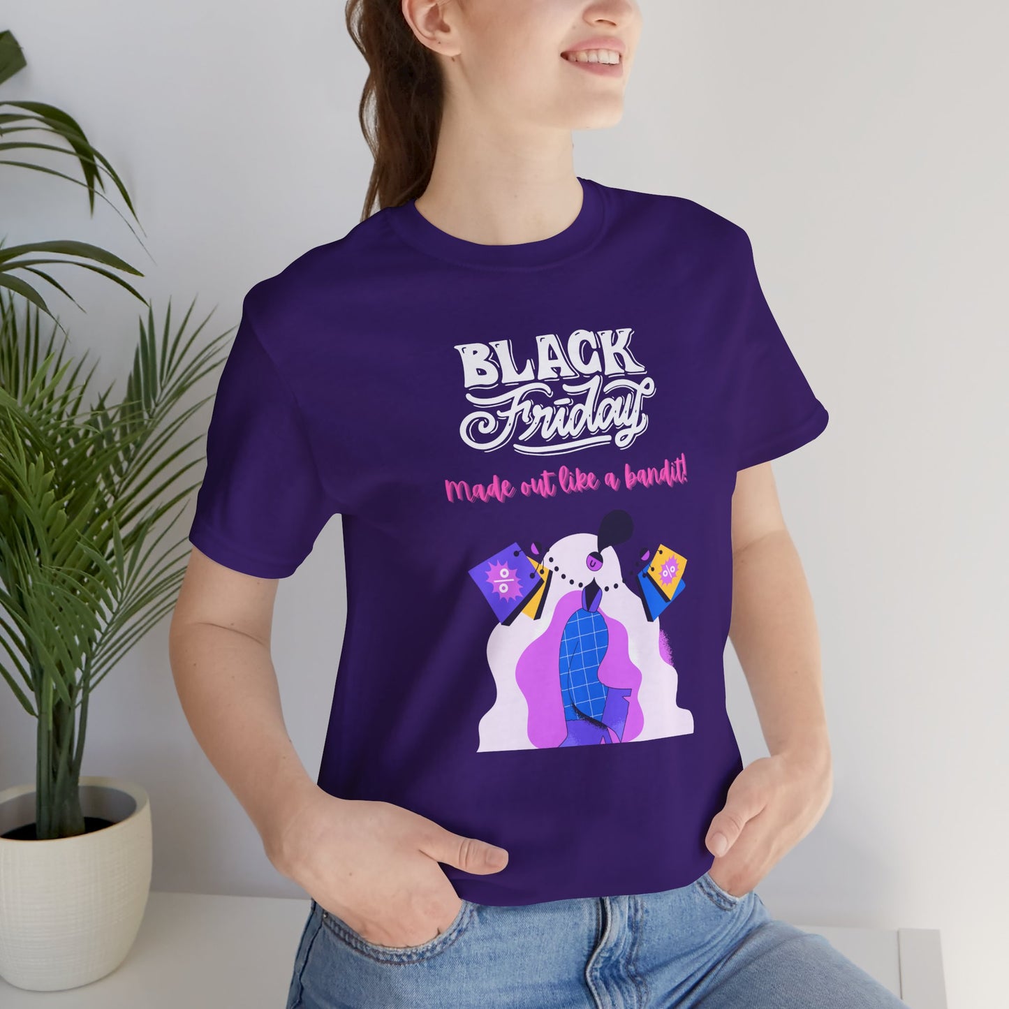 Unisex Jersey Short Sleeve Black Friday Sales T-Shirt