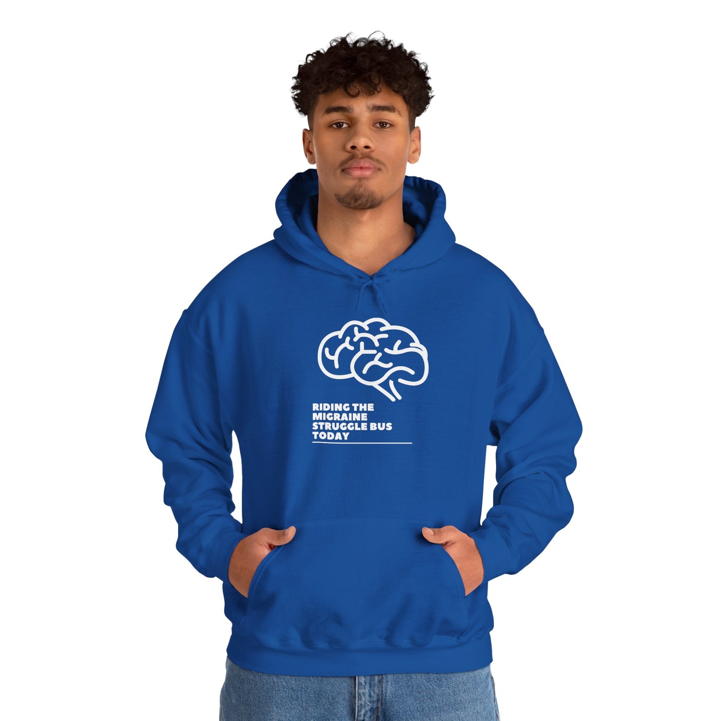 Migraine Day Invisible Illness Warrior Hooded Sweatshirt