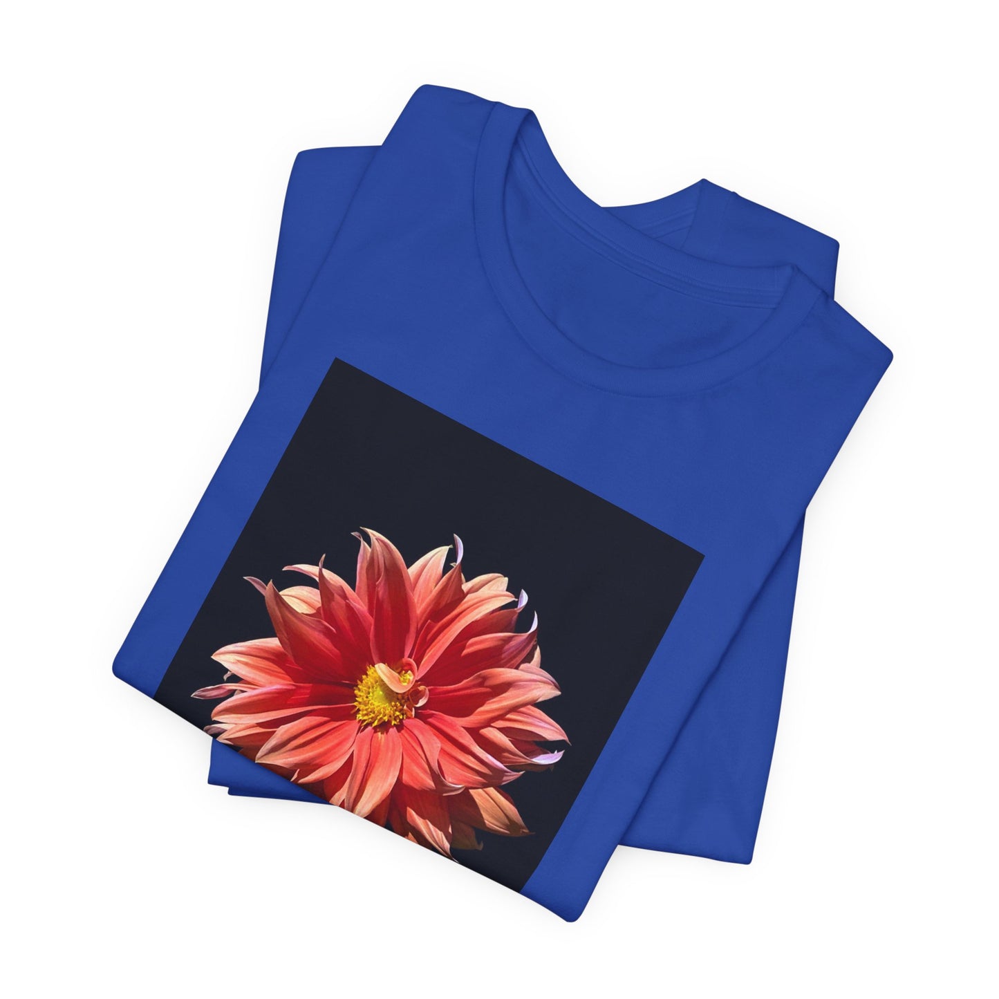 Unisex Jersey Short Sleeve Dahlia Flower T-Shirt