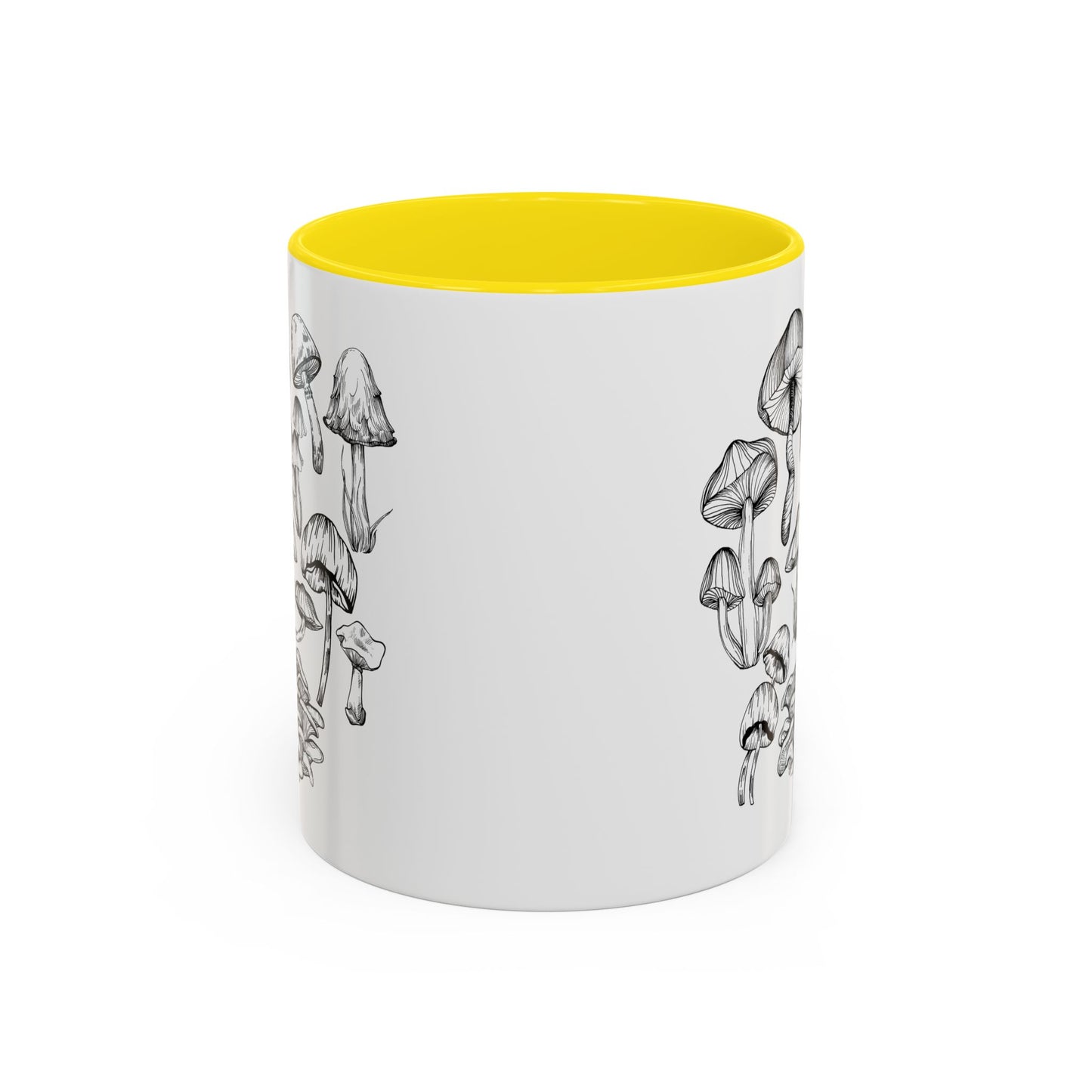 11oz/15oz Mushroom Lover Fungi Print Toadstool Coffee Mug