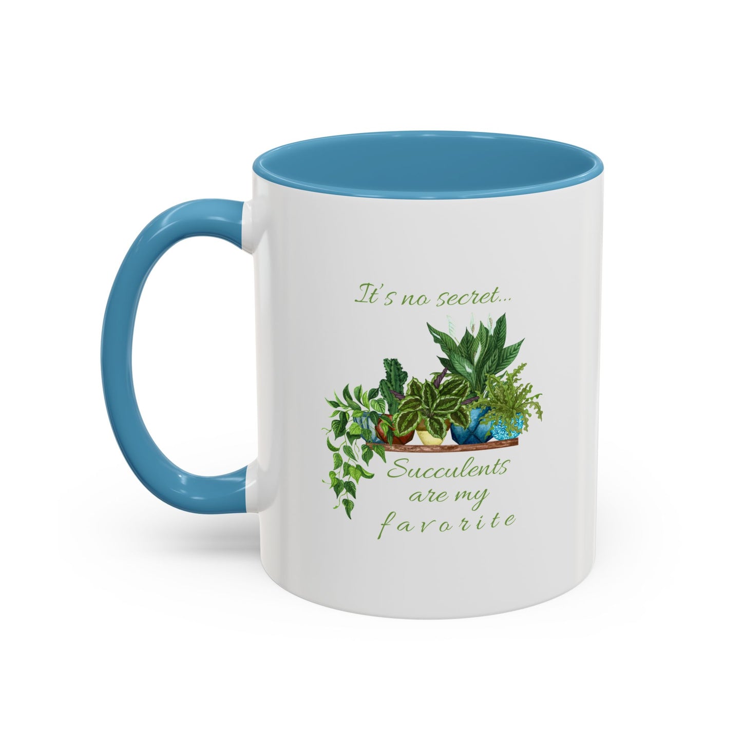 11oz/15oz Garden Themed Succulent Plant Parent Container Gardener Succulents Are My Favorite Coffee Mug