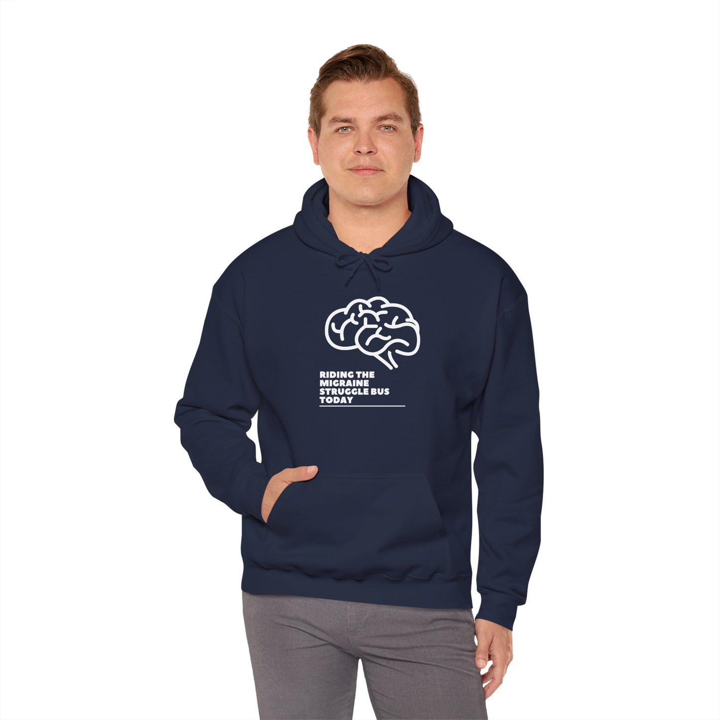 Migraine Day Invisible Illness Warrior Hooded Sweatshirt