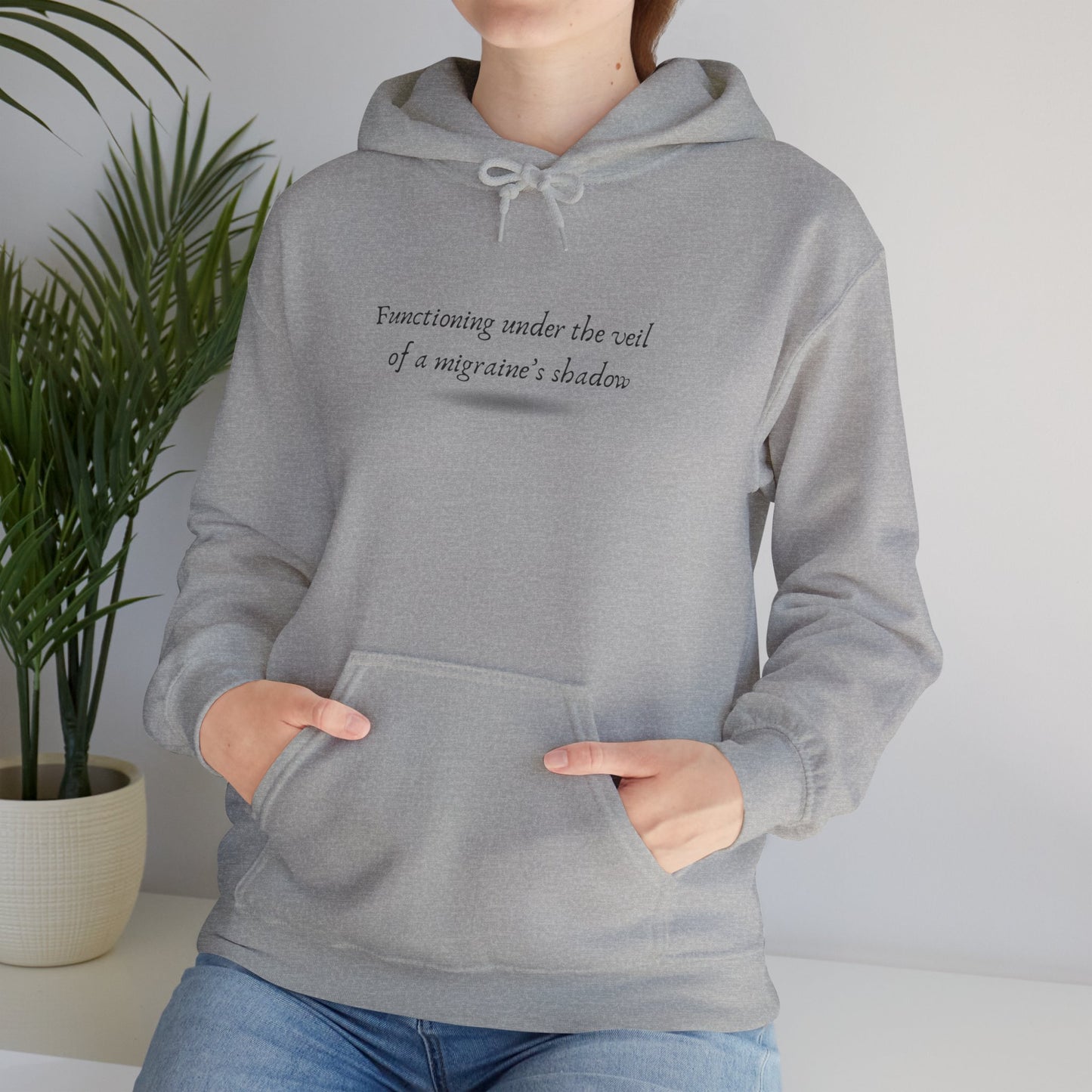 Unisex Migraine Day Invisible Illness Warrior Hooded Sweatshirt