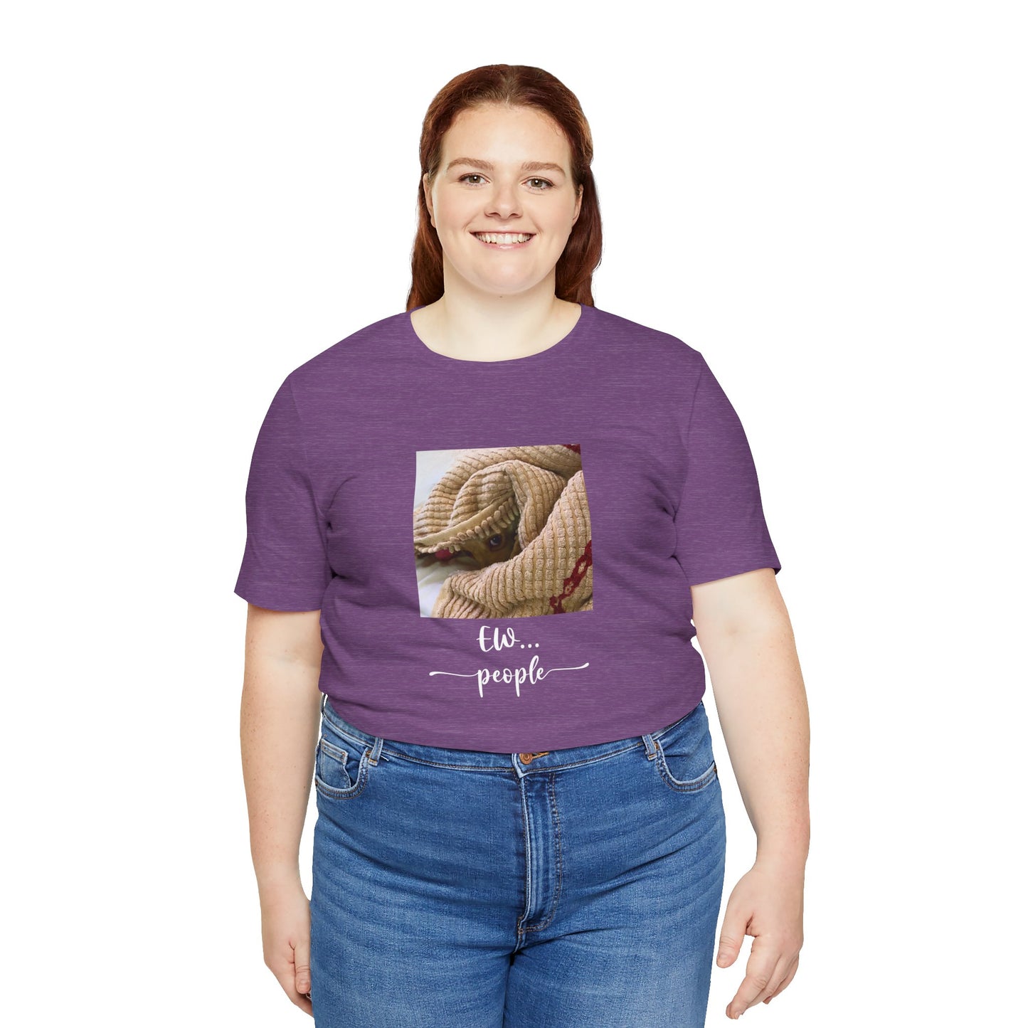 Unisex EW People Introvert Hiding Chihuahua T-Shirt