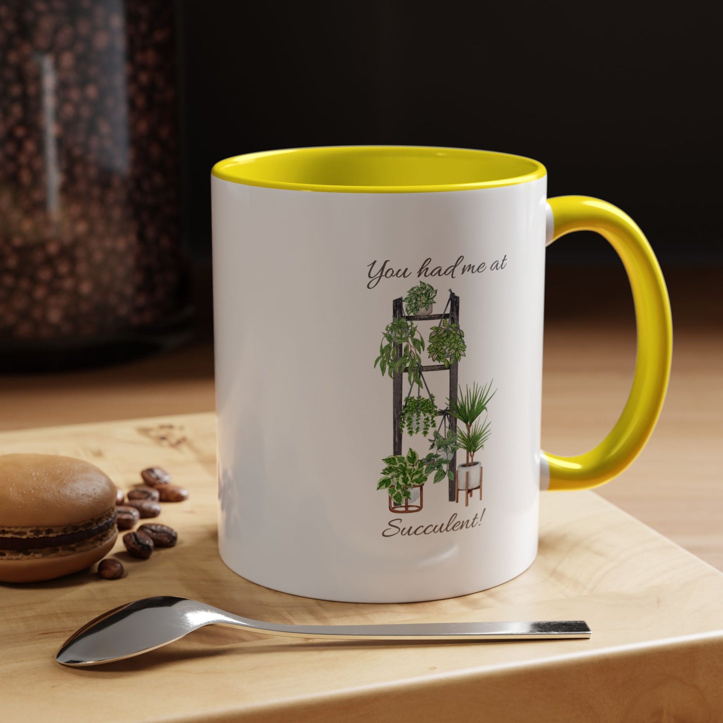 11oz/15oz Garden Themed Succulent Container Garden Plant Parent Coffee Mug