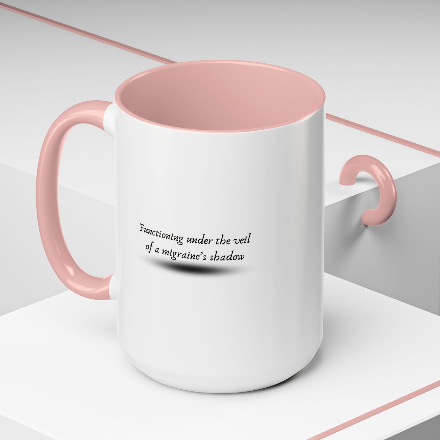 11oz/15oz Migraine Day Invisible Illness Warrior Functioning Under The Veil of a Migraines Shadow Coffee Mug