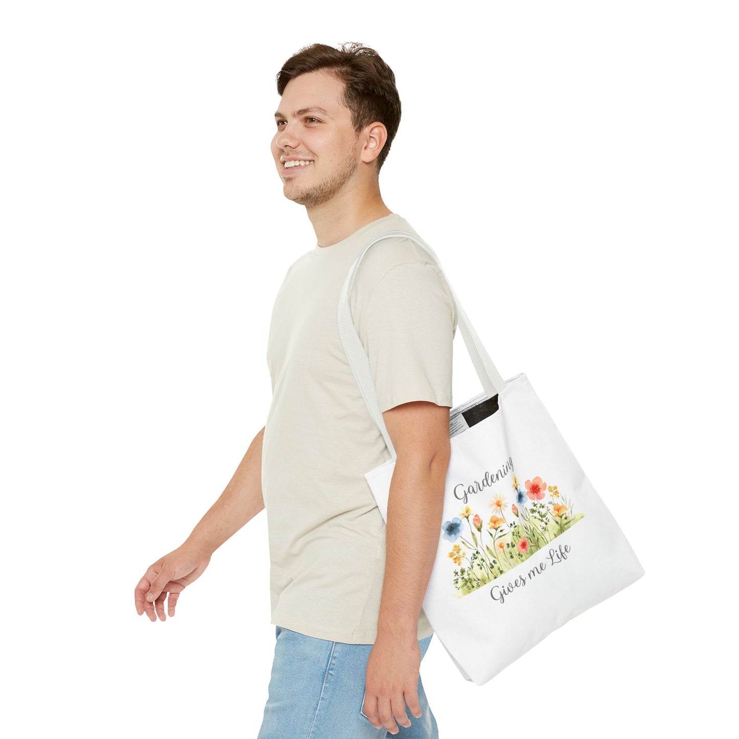 Unisex Gardening Gives Me Life Tote Bag