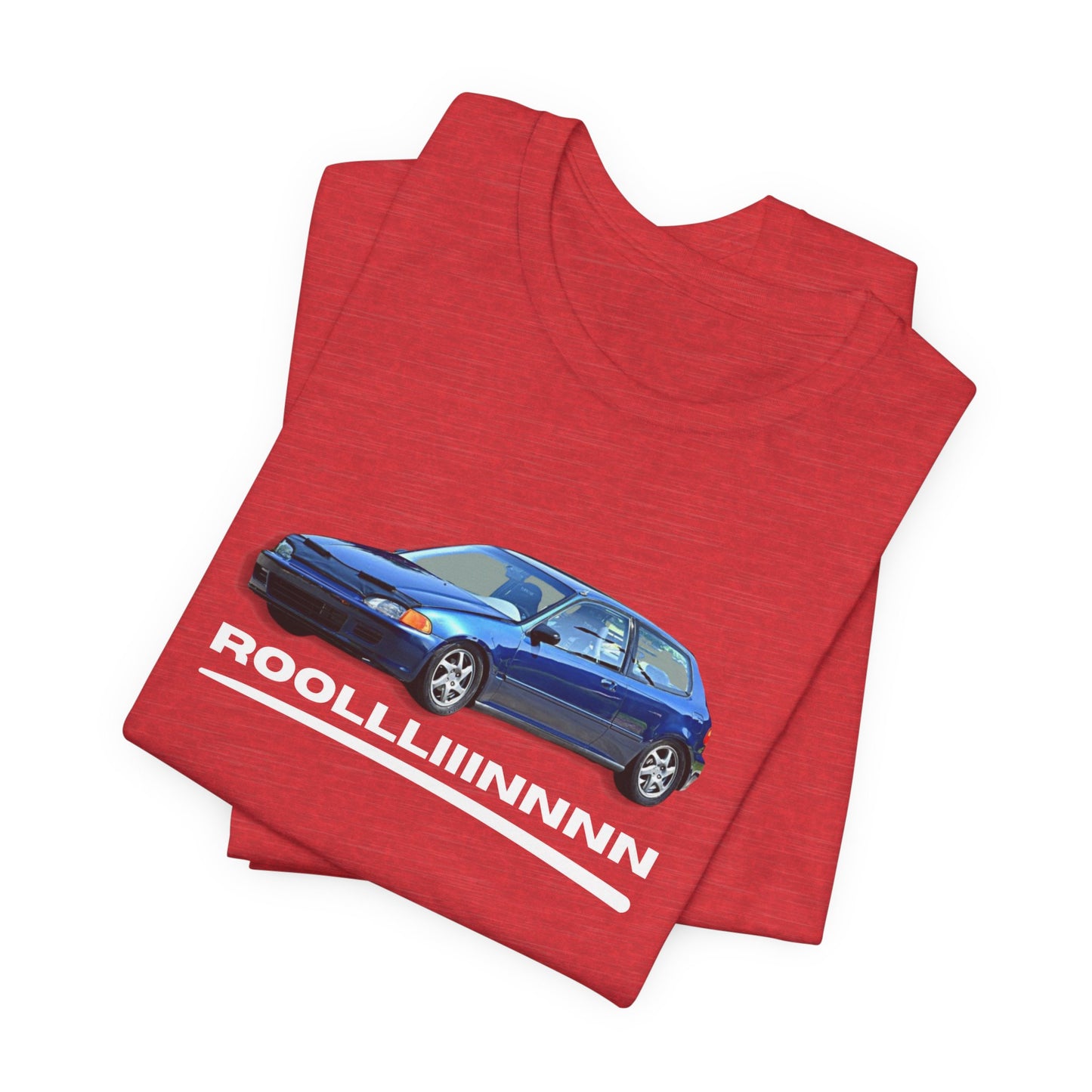 Unisex Jersey Short Sleeve Rolllllin Civic Hatchback Appreciation T-Shirt
