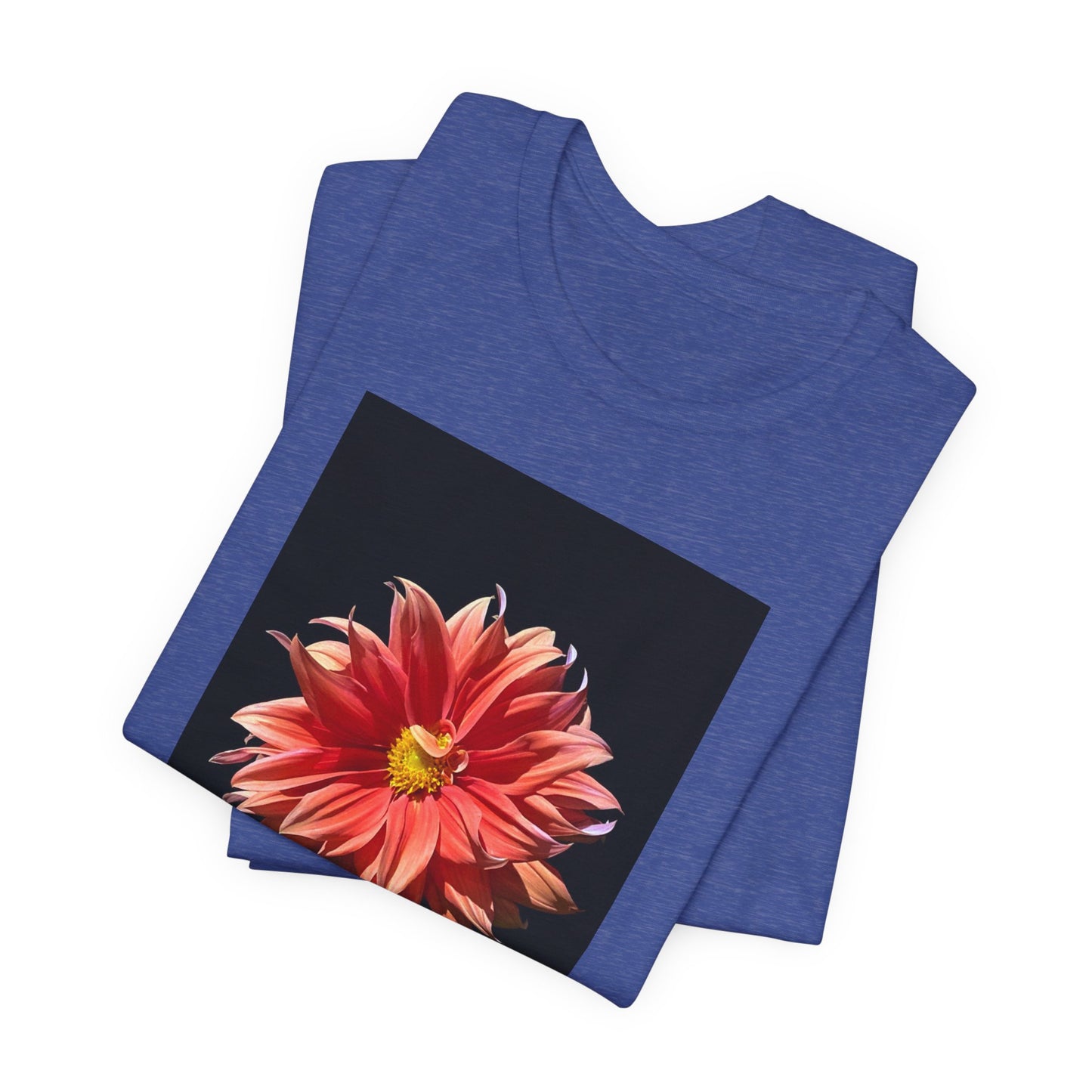 Unisex Jersey Short Sleeve Dahlia Flower T-Shirt