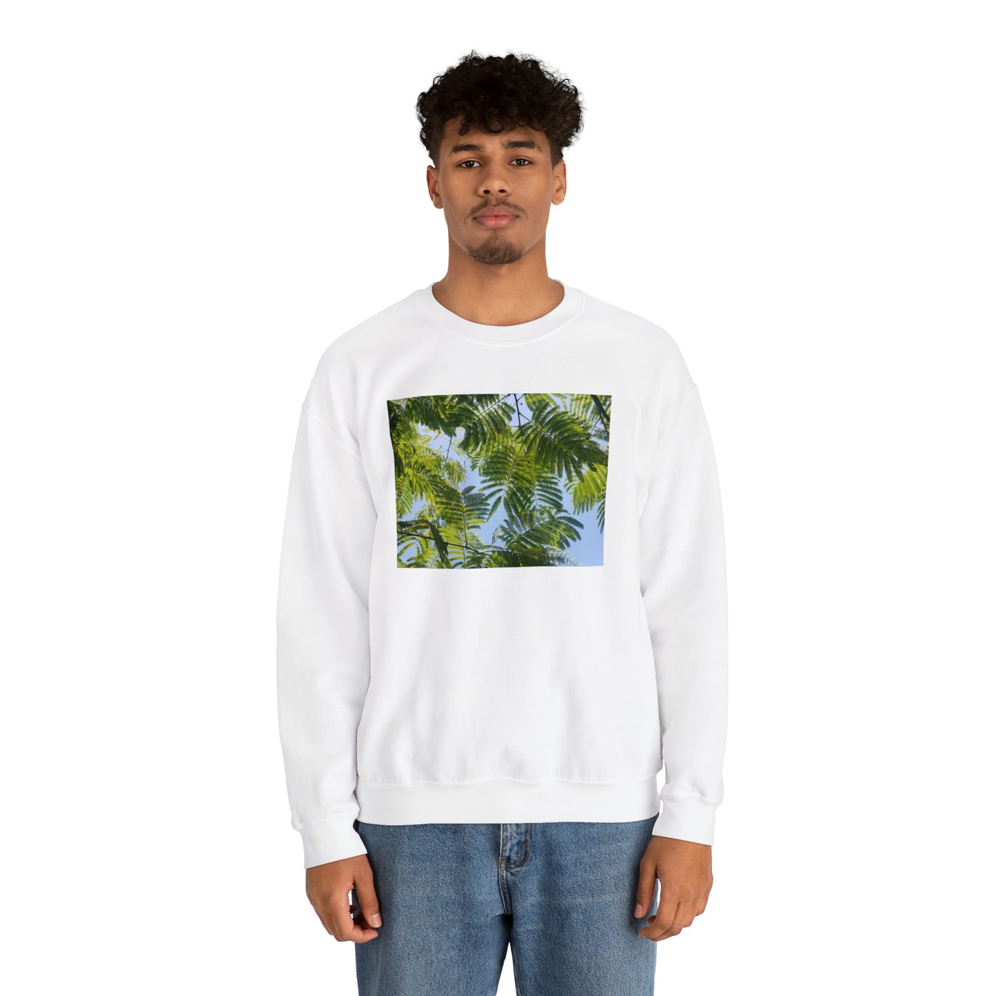 Unisex Heavy Blend™ Crewneck Original Print Silk Canopy Sweatshirt