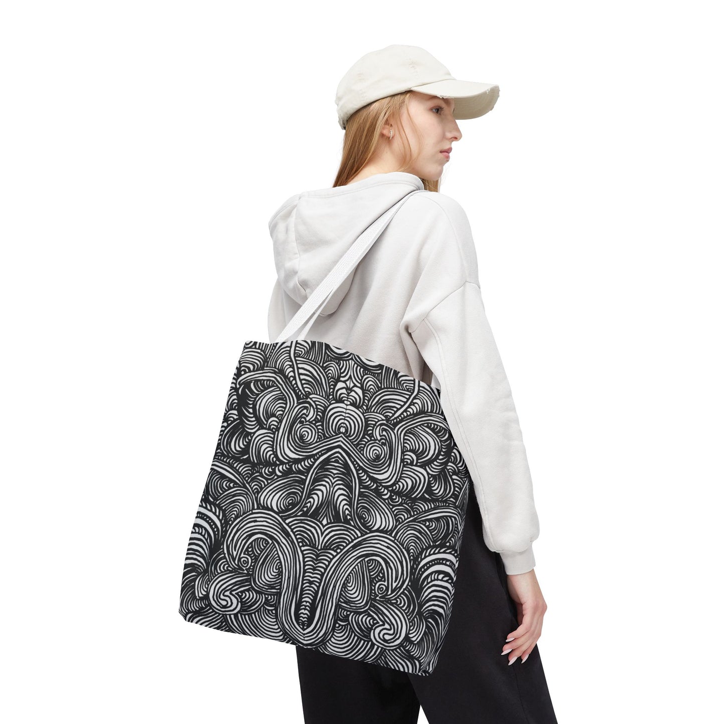 Unisex Original Line Art All Over Print Tote Bag - Mirage