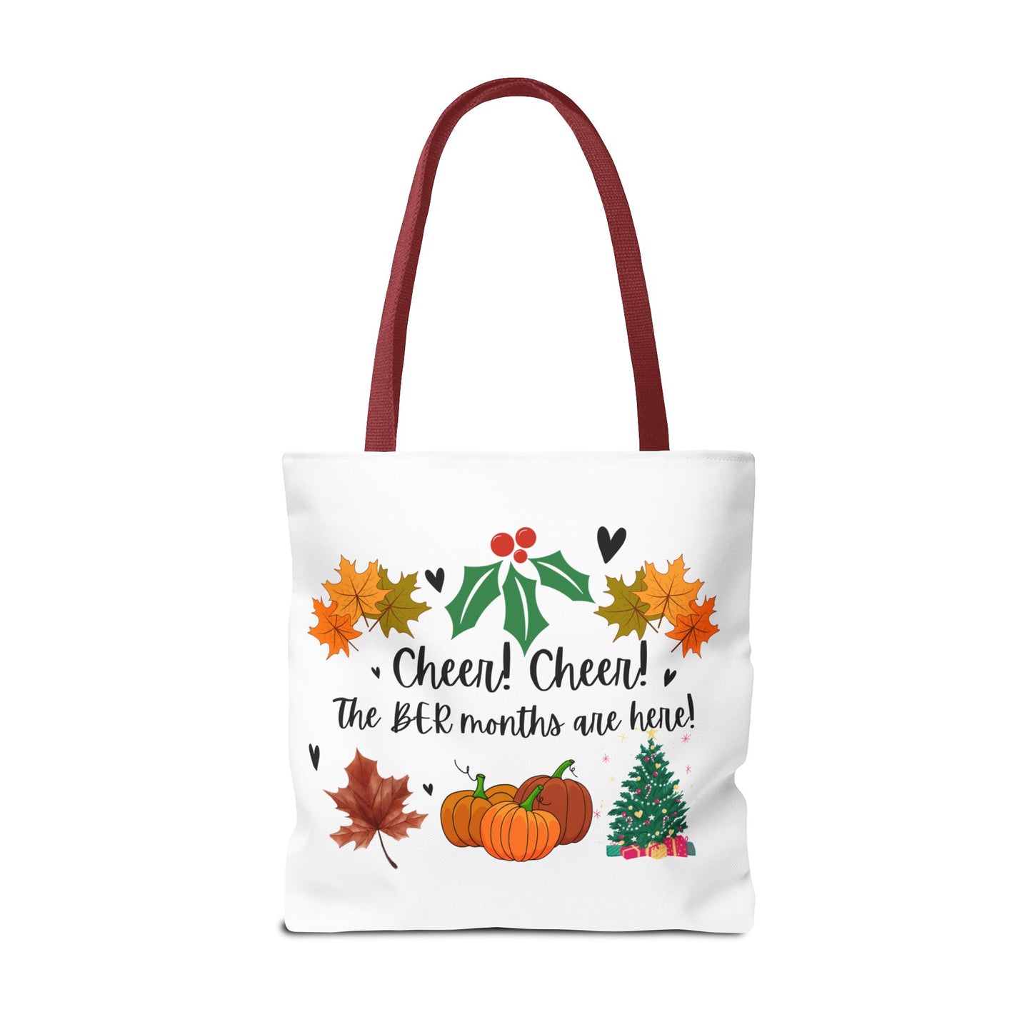 Unisex BER Months Tote Bag Autumn Fall September October November December Tote Bag Favorite Months Tote Bag
