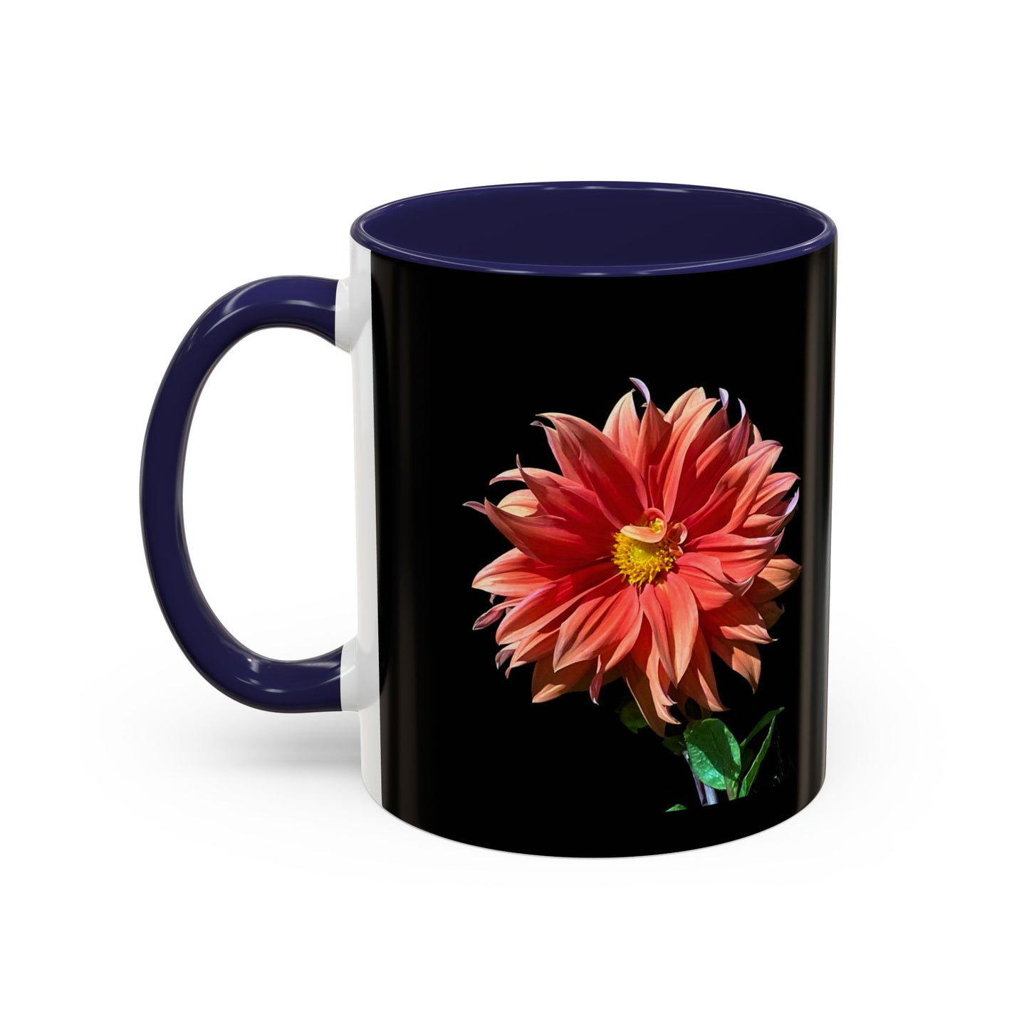 11oz/15oz Dahlia Flower Coffee Mug