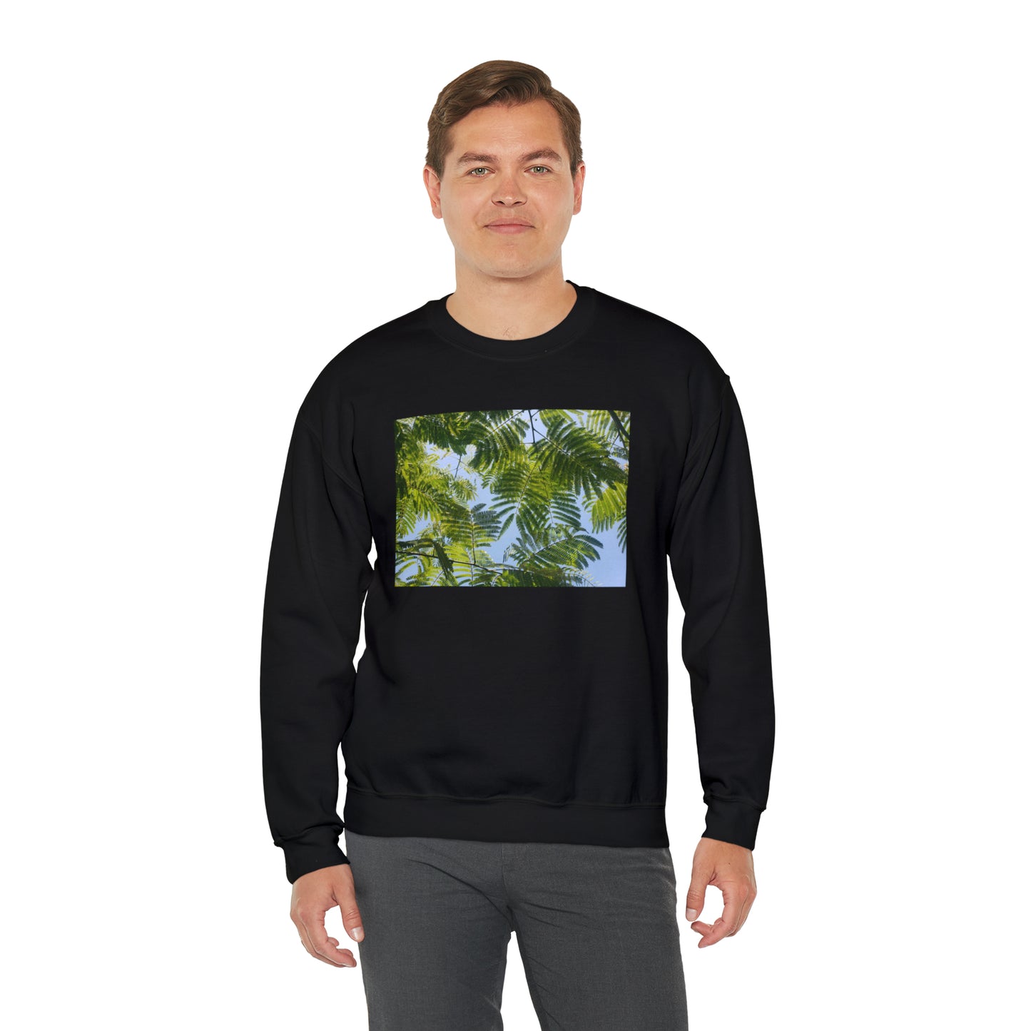 Unisex Heavy Blend™ Crewneck Original Print Silk Canopy Sweatshirt