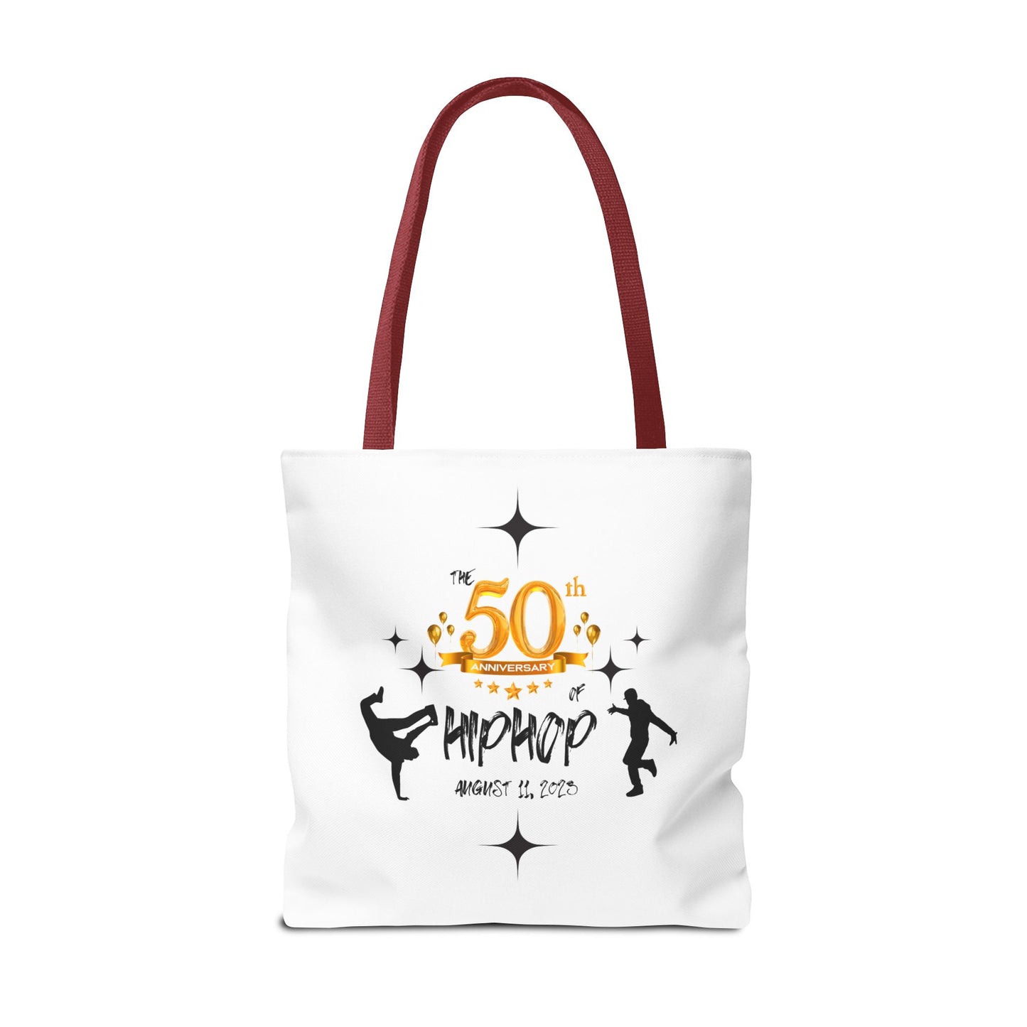 Unisex 50th Anniversary of HipHop August 11, 2023 Commemorative Tote Bag HipHop Anniversary Tote Music Fan Tote Bag Gift For DJ Music Lover