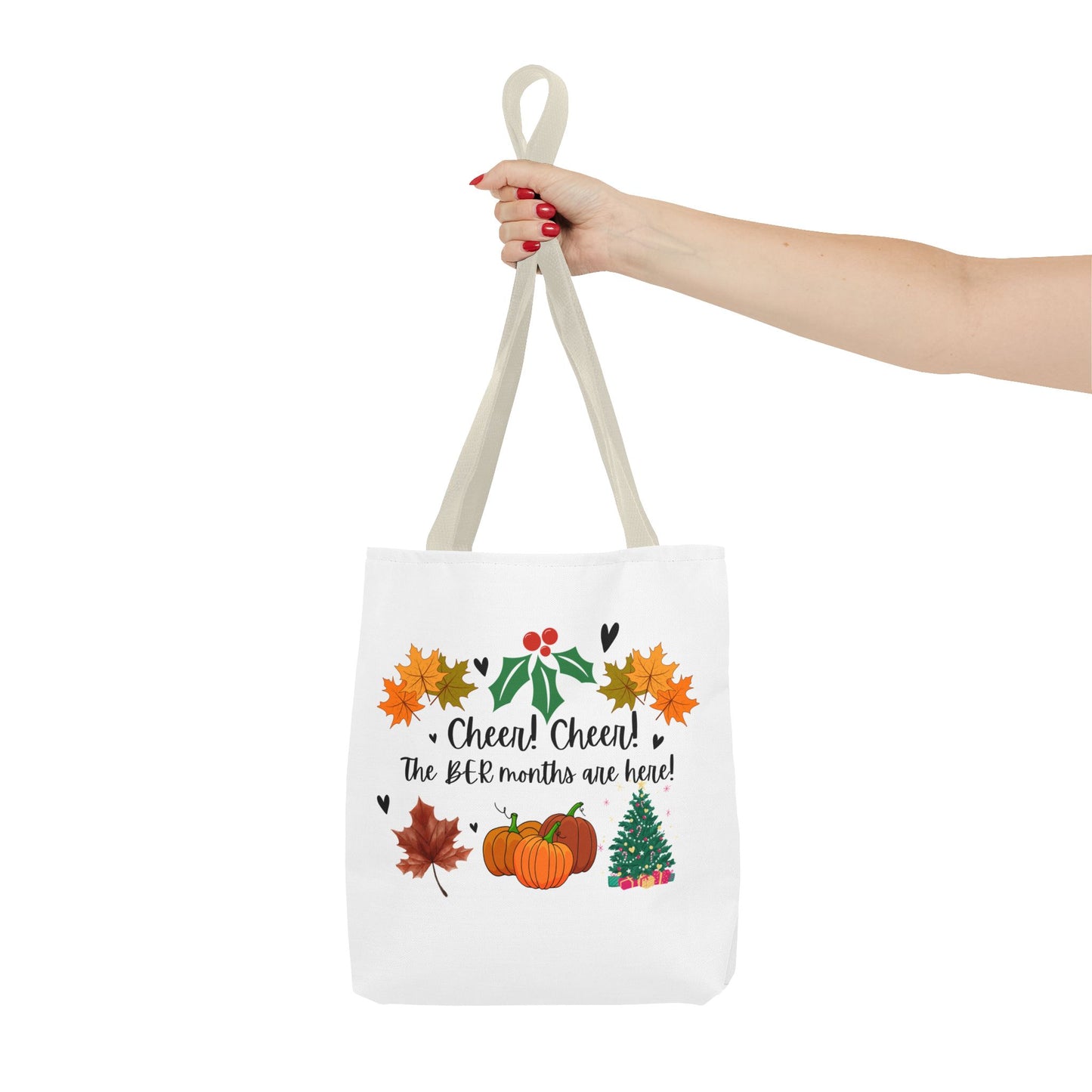 Unisex BER Months Tote Bag Autumn Fall September October November December Tote Bag Favorite Months Tote Bag
