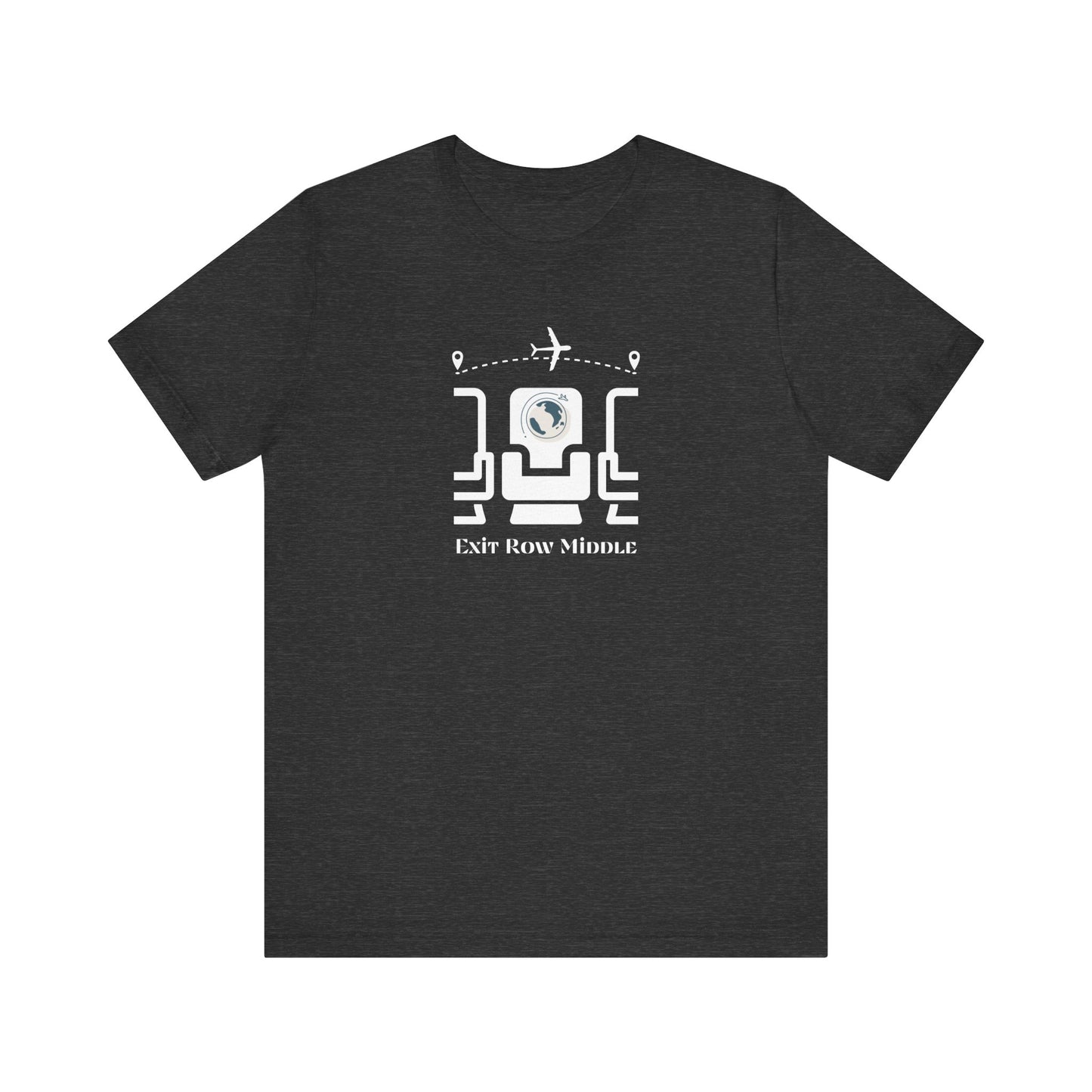 Unisex Jersey Short Sleeve Exit Row Middle Travel T-Shirt