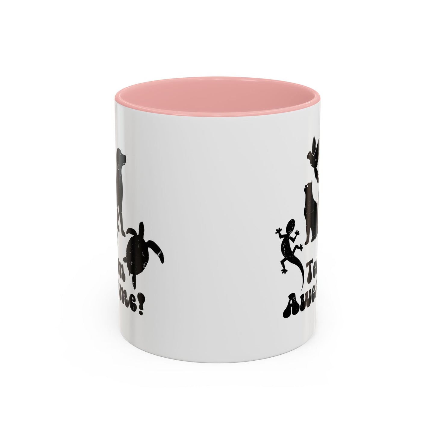 11oz/15oz Animal Lover Lizard Cat Bird Dog Turtle Team Awesome Coffee Mug