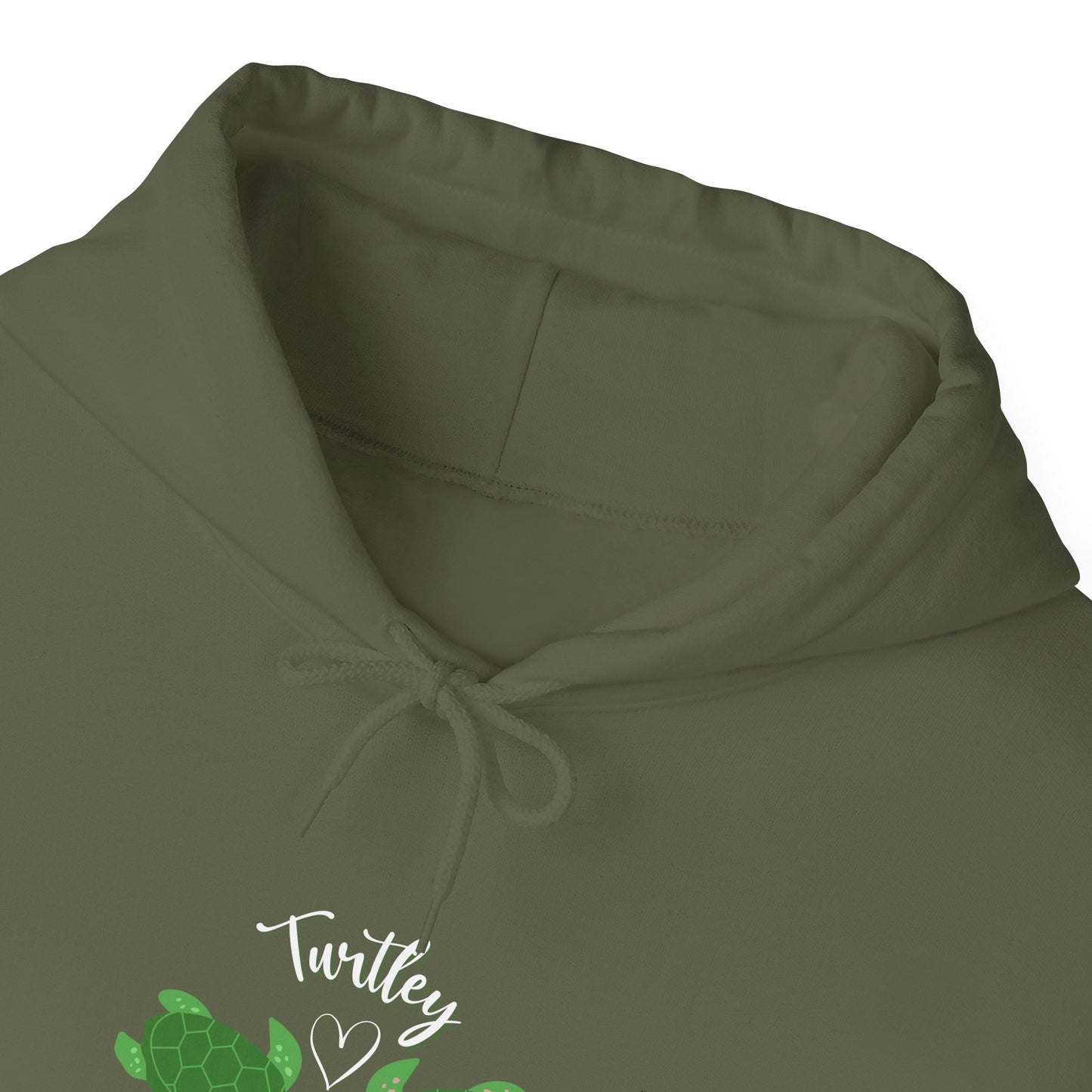 Unisex Cute Turtle Lover Turtley Into You Hooded Sweatshirt