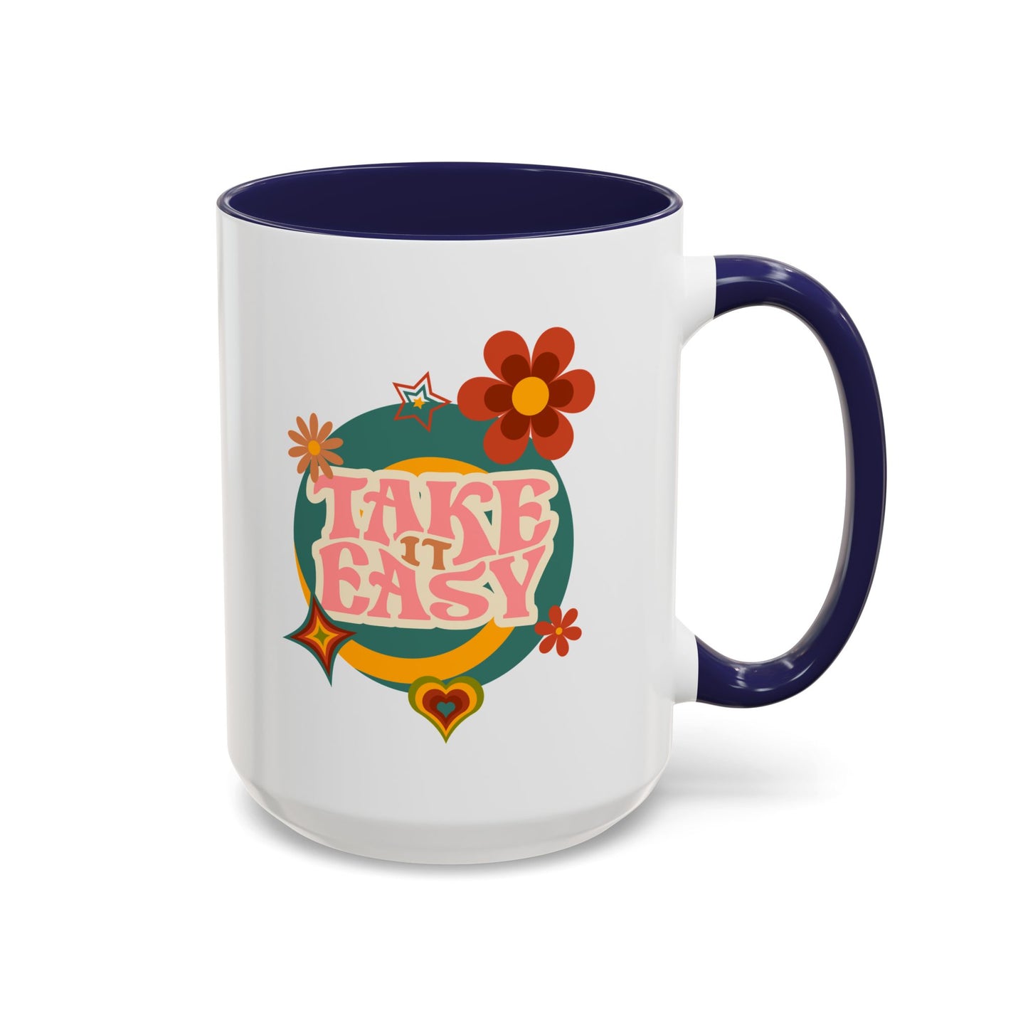 11oz/15oz Retro Vibes Take It Easy Coffee Mug