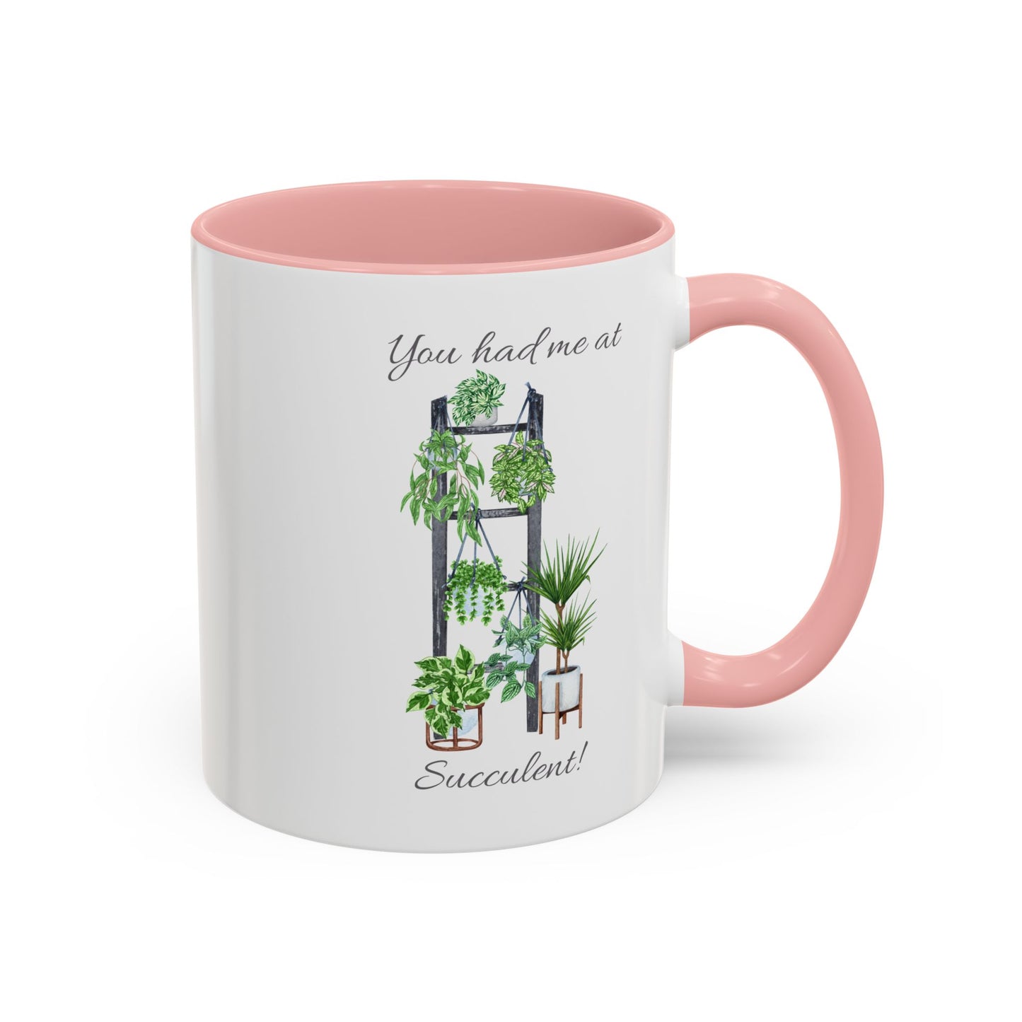 11oz Garden Themed Succulent Container Garden Plant Parent Coffee Mug