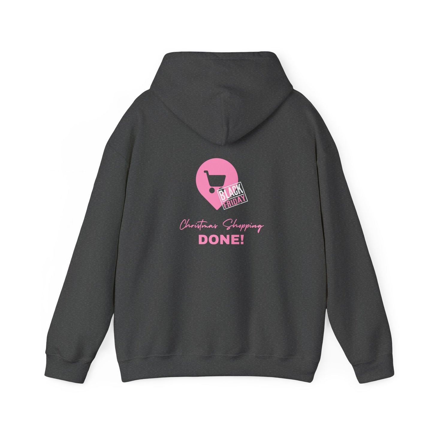 Unisex Black Friday Christmas Shopping DONE! Heavy Blend™ Hooded Sweatshirt