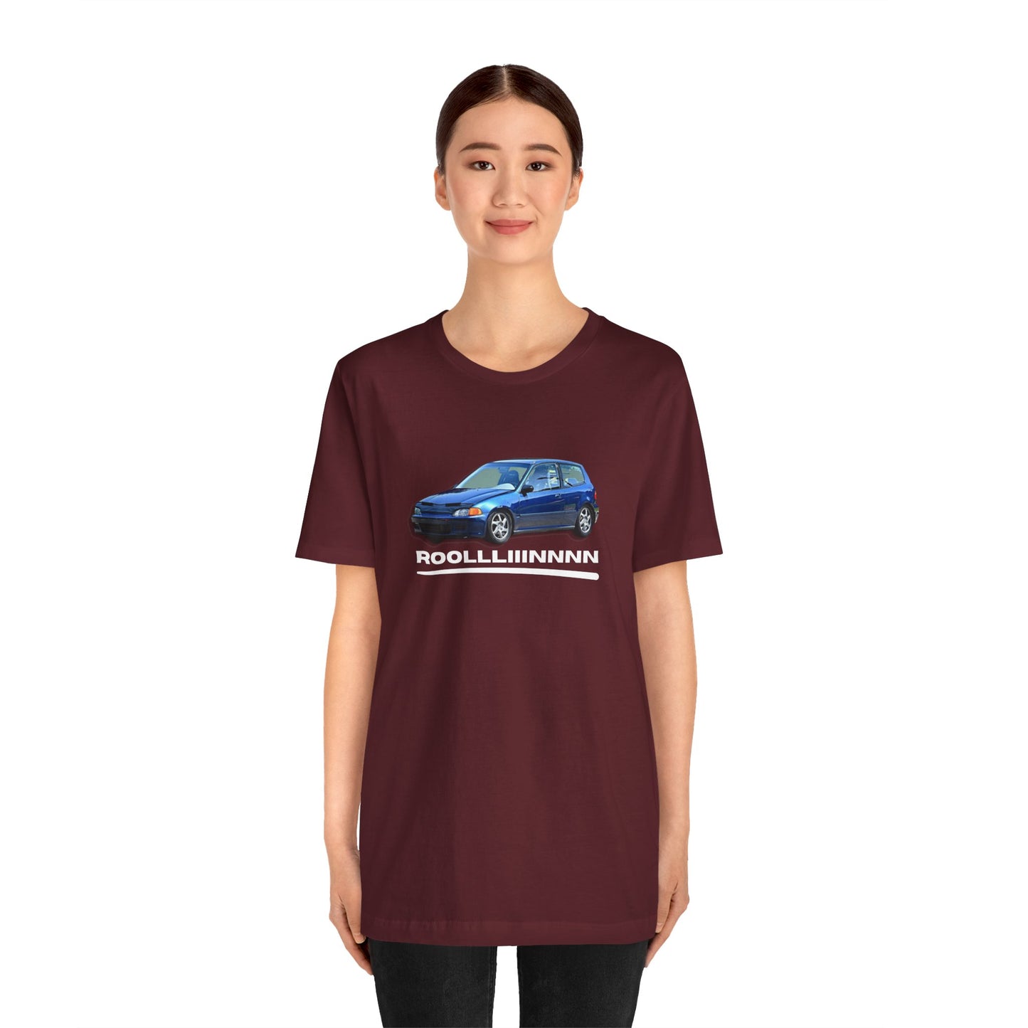 Unisex Jersey Short Sleeve Rolllllin Civic Hatchback Appreciation T-Shirt