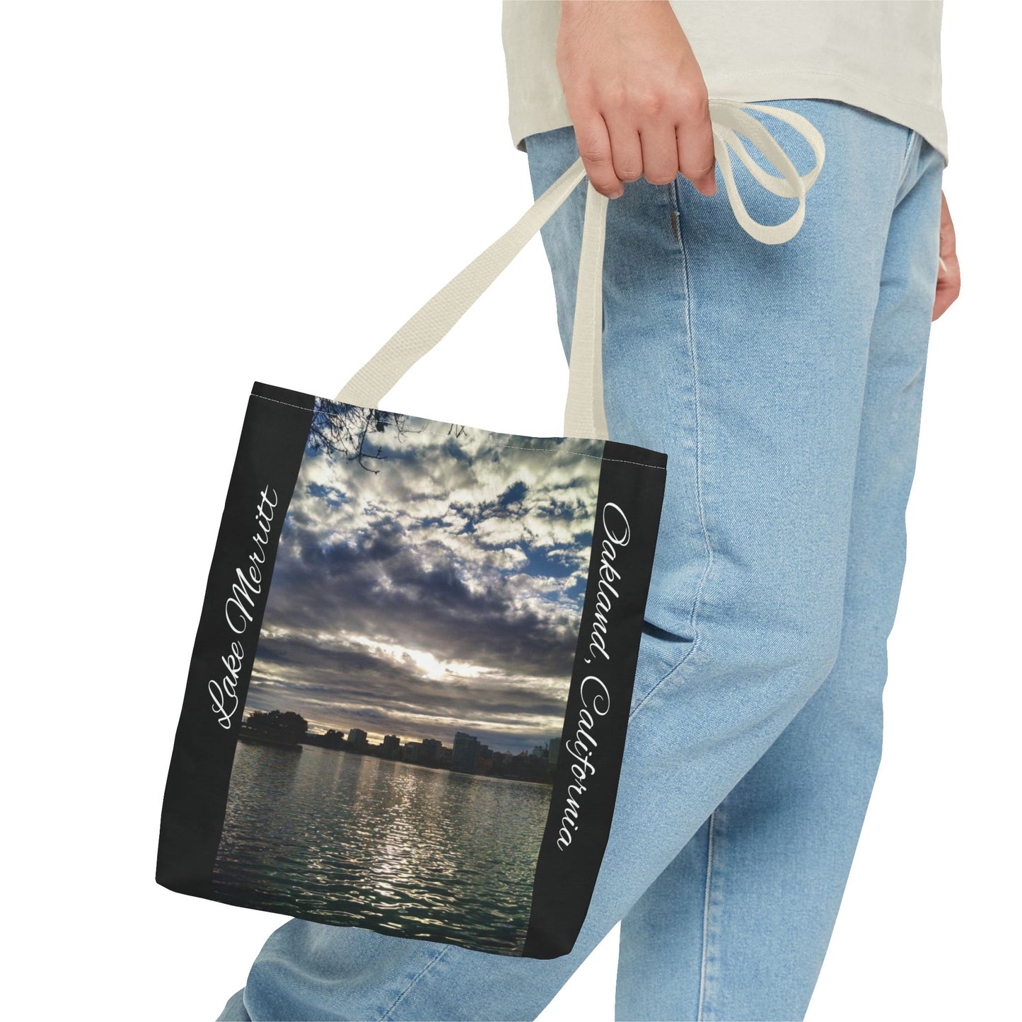 Unisex Travel Tote Lake Merritt Oakland California Tote Bag