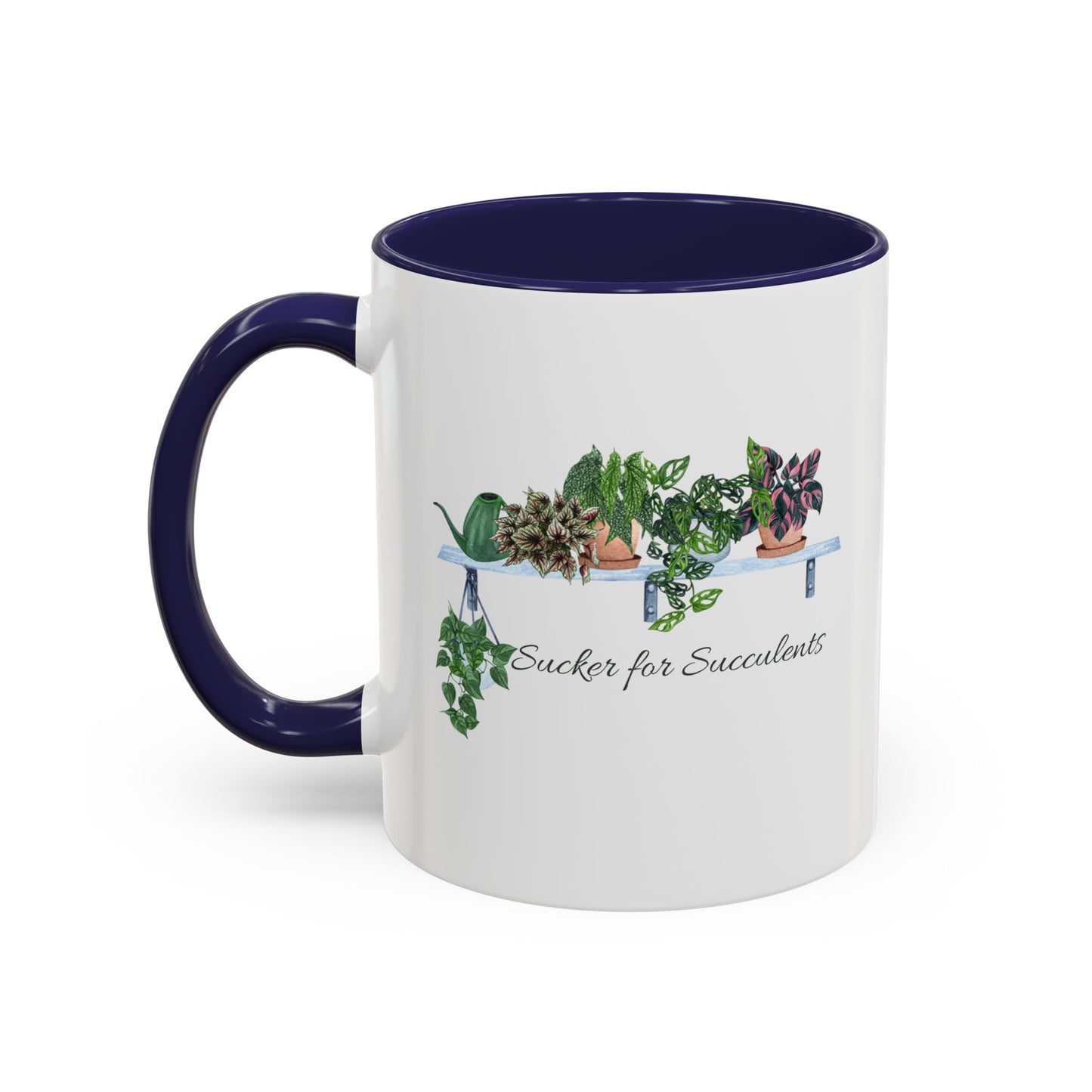 11oz/15oz Garden Themed Coffee Mug Sucker for Succulents