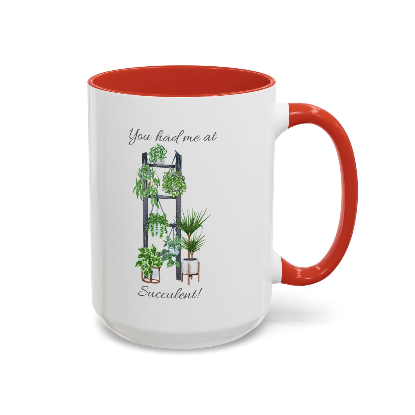 11oz/15oz Garden Themed Succulent Container Garden Plant Parent Coffee Mug
