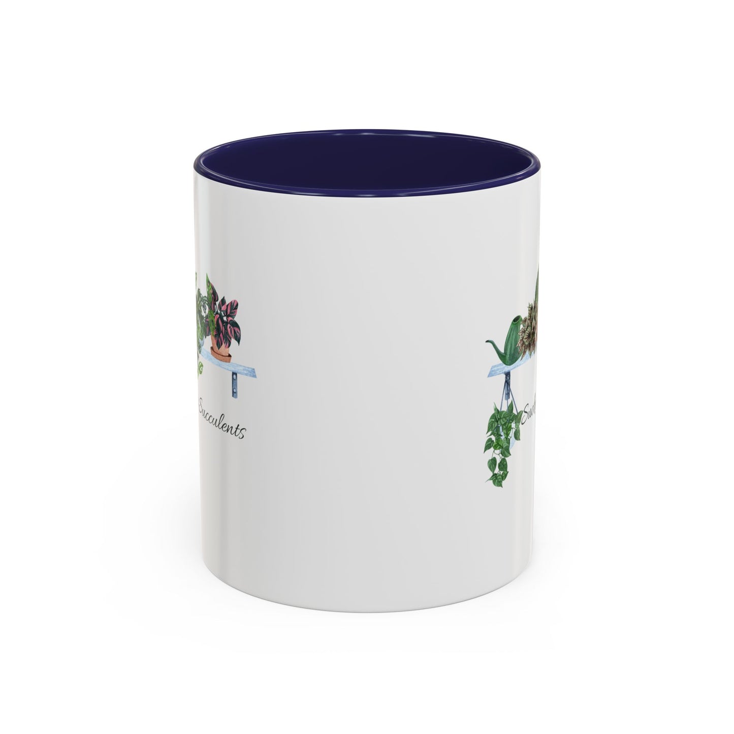 11oz/15oz Garden Themed Coffee Mug Sucker for Succulents