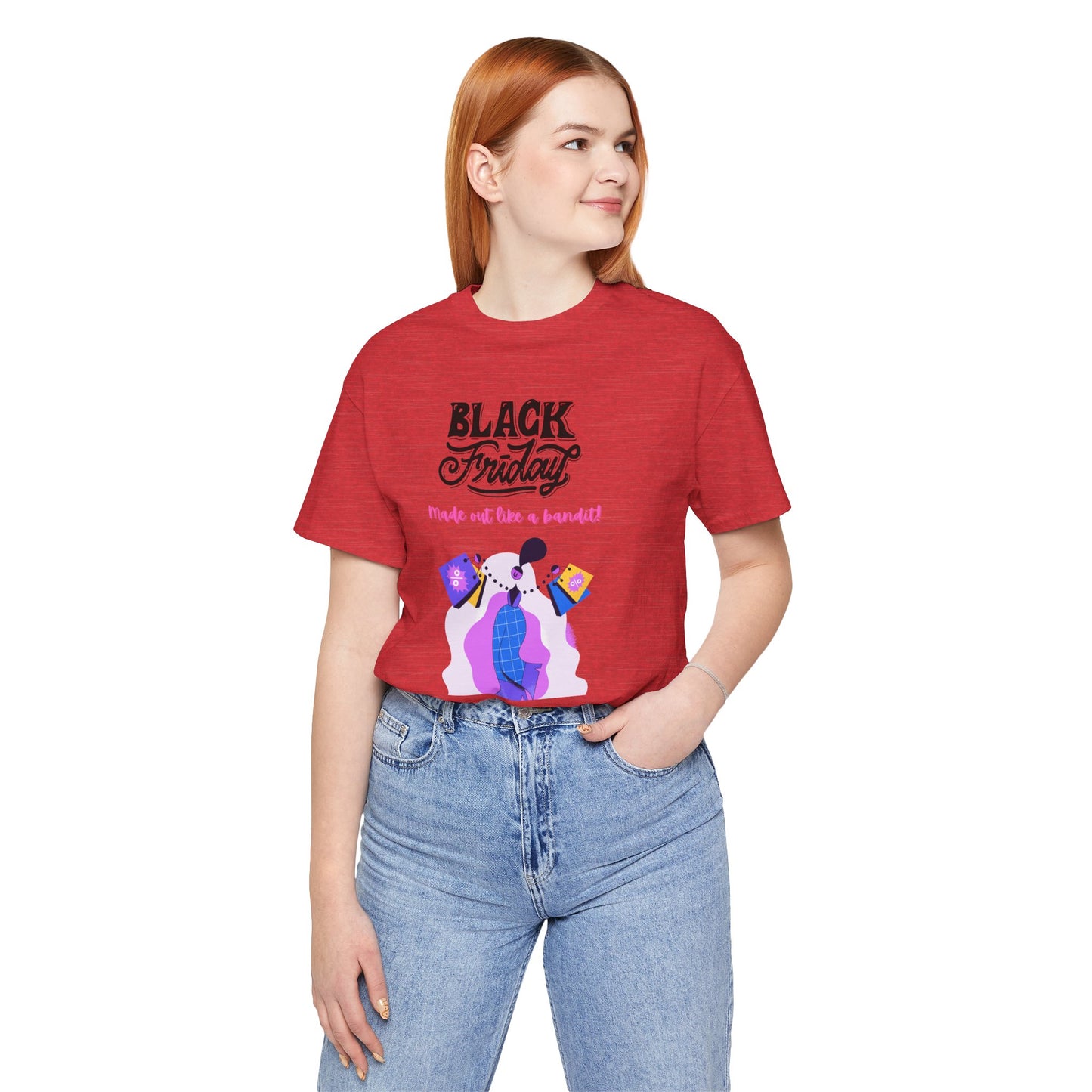Unisex Jersey Short Sleeve Black Friday Sales T-Shirt