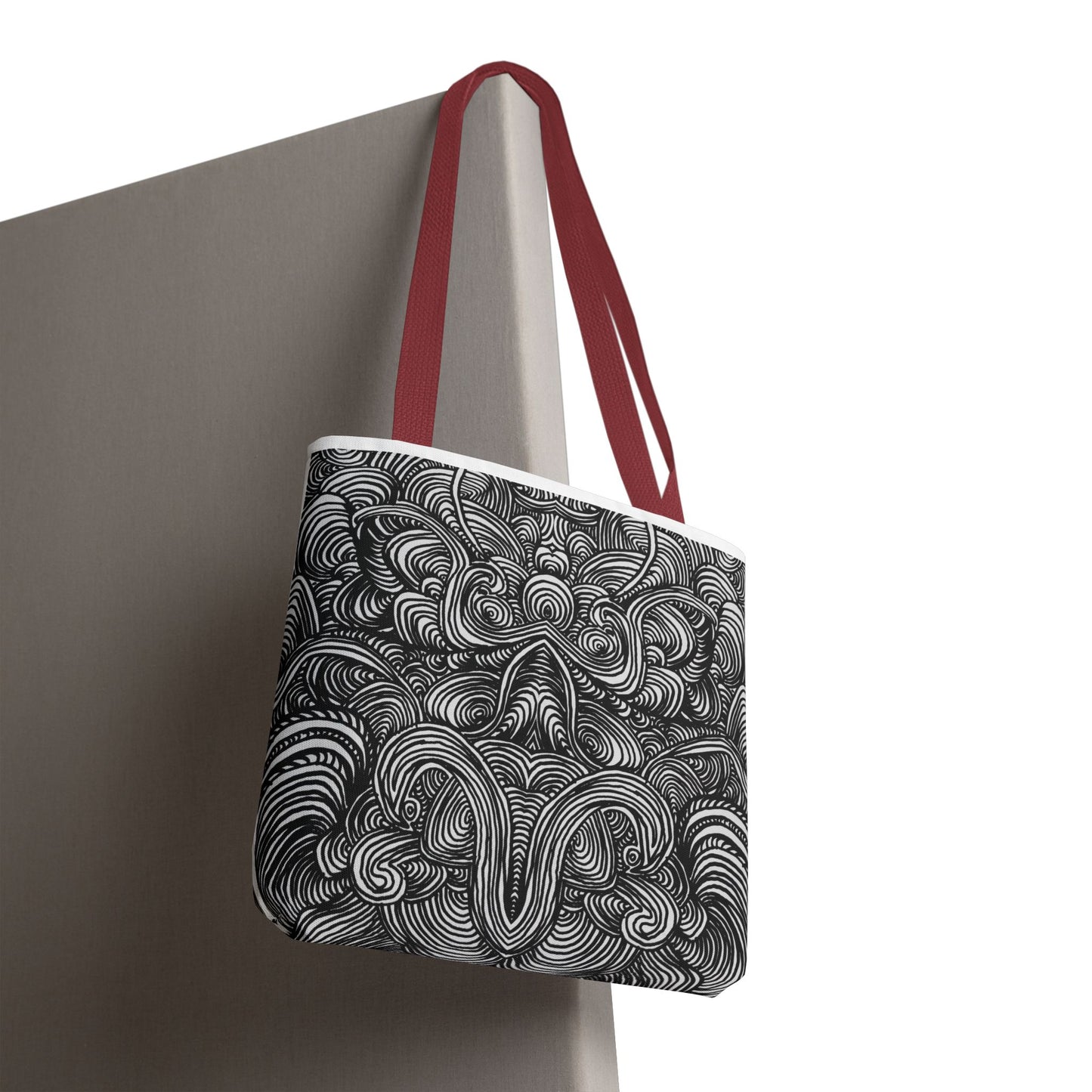Unisex Original Line Art All Over Print Tote Bag - Mirage