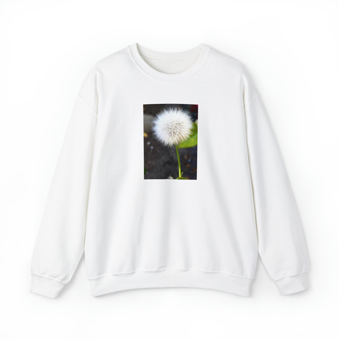 Unisex Dandelion Printed Gardening Sweater