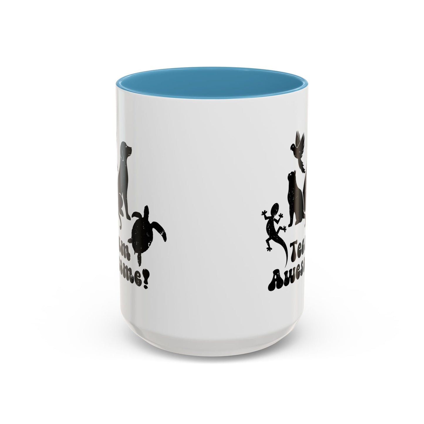 11oz/15oz Animal Lover Lizard Cat Bird Dog Turtle Team Awesome Coffee Mug
