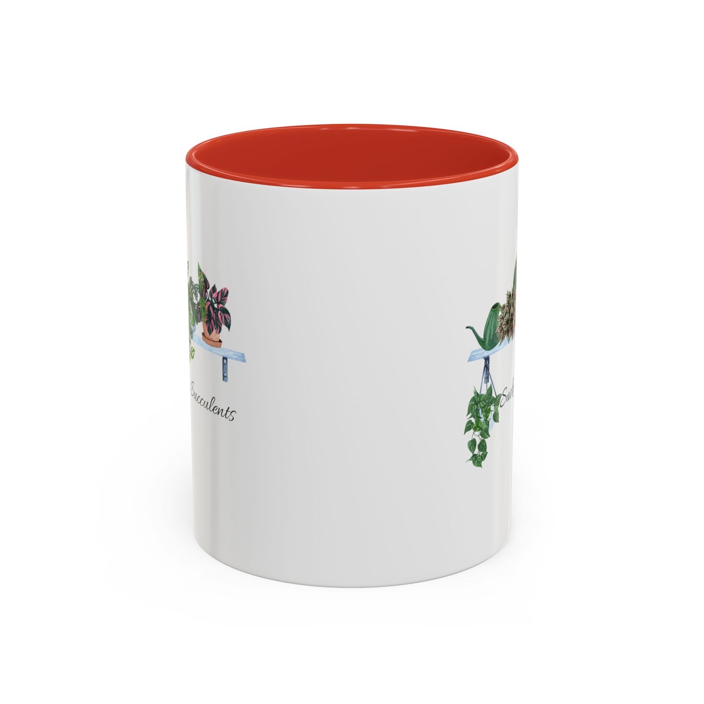 11oz/15oz Garden Themed Coffee Mug Sucker for Succulents