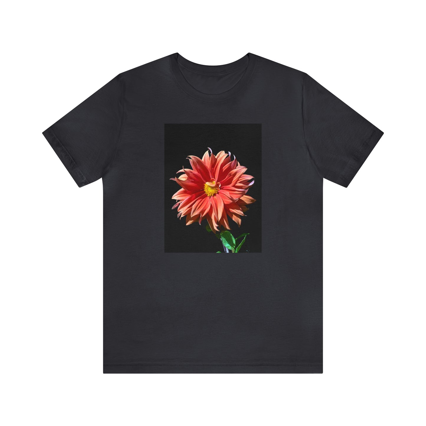 Unisex Jersey Short Sleeve Dahlia Flower T-Shirt