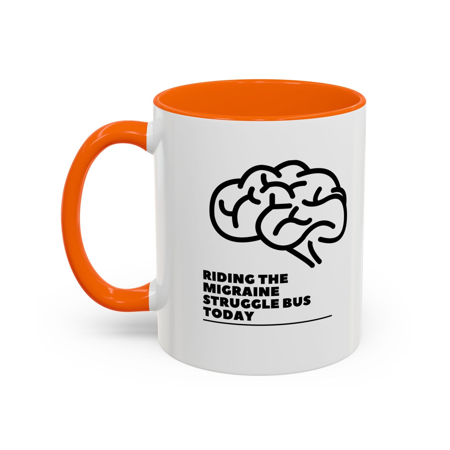 11oz/15oz Migraine Day Invisible Illness Warrior Riding The Migraine Struggle Bus Coffee Mug