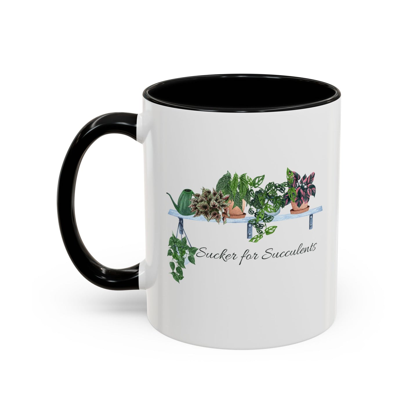 11oz/15oz Garden Themed Coffee Mug Sucker for Succulents
