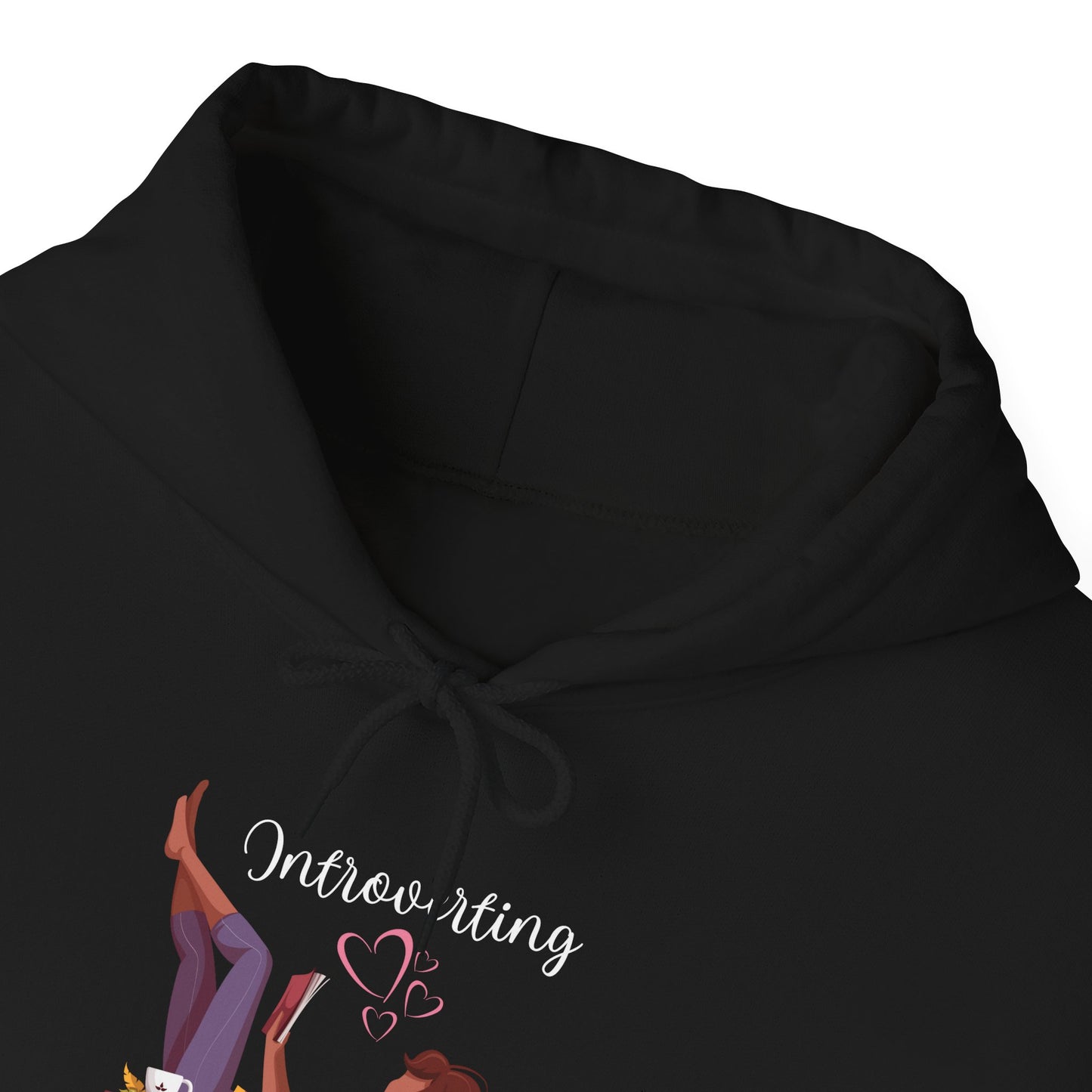 Unisex Introverting. Call Next Week Hooded Sweatshirt