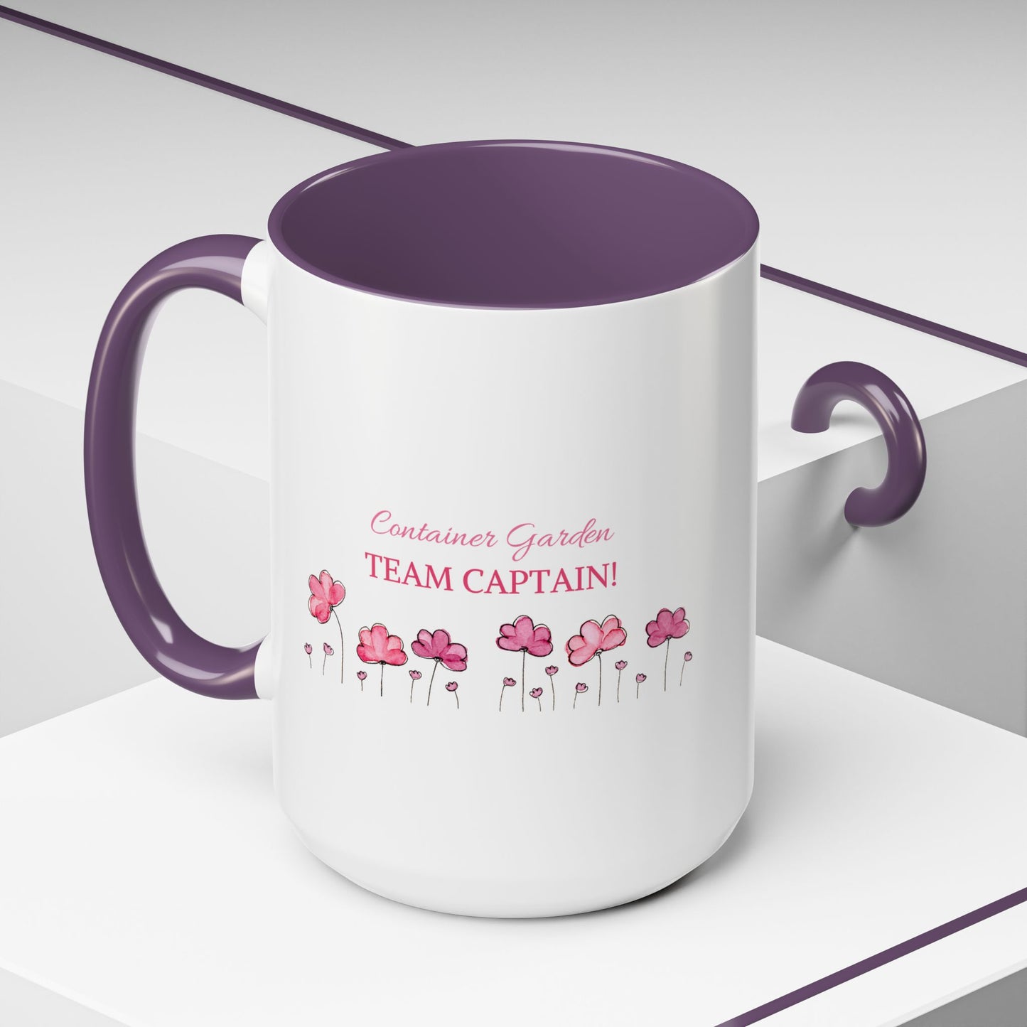 11oz/15oz Garden Themed Container Garden Team Captain Coffee Mug