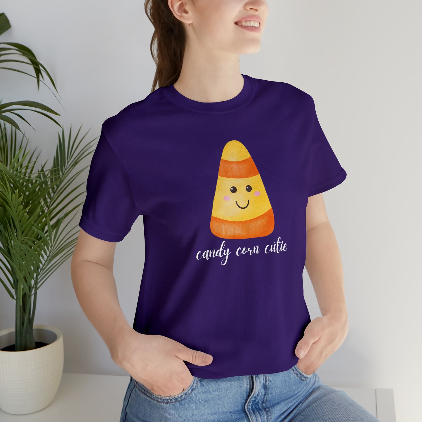 Unisex Candy Corn Cutie T-Shirt