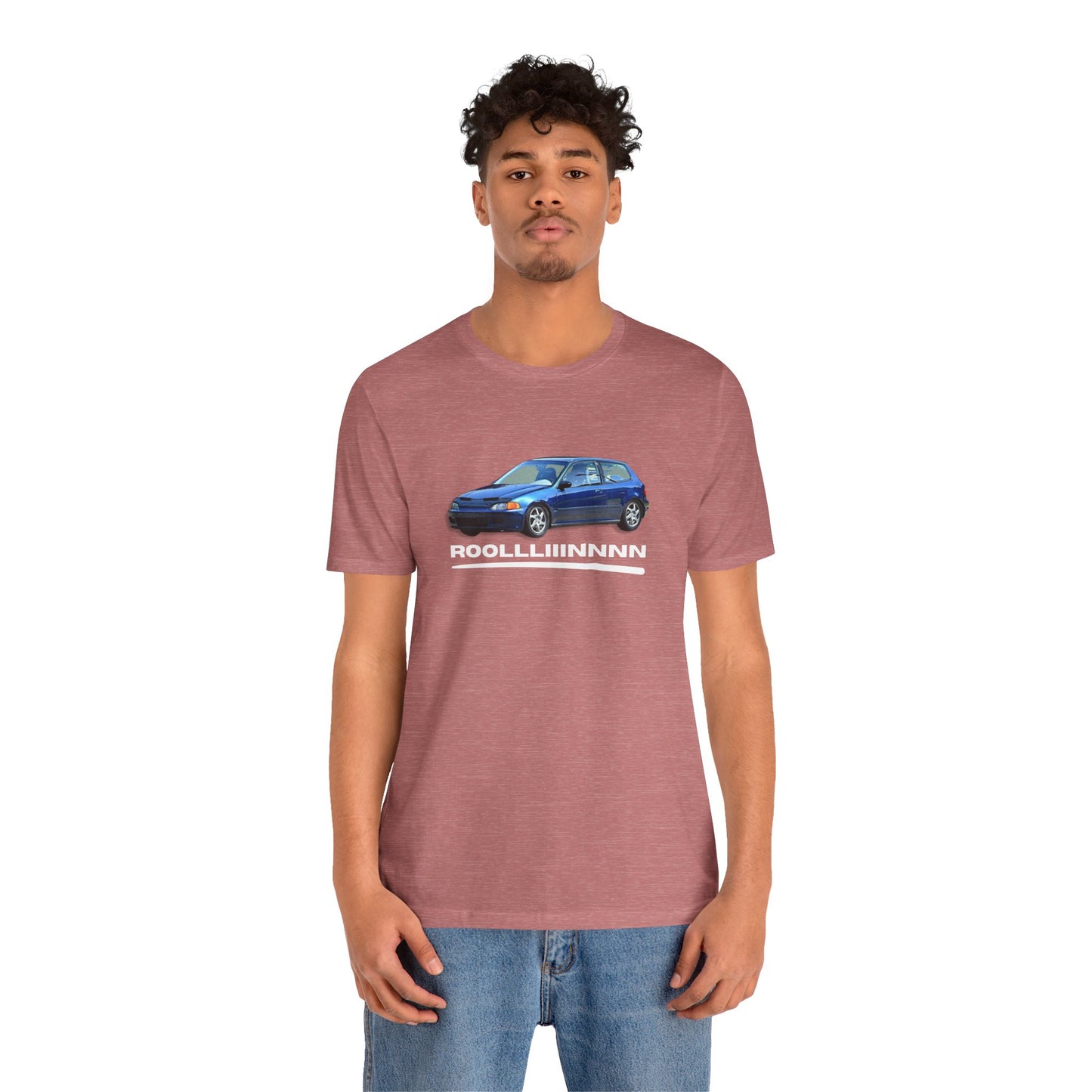 Unisex Jersey Short Sleeve Rolllllin Civic Hatchback Appreciation T-Shirt